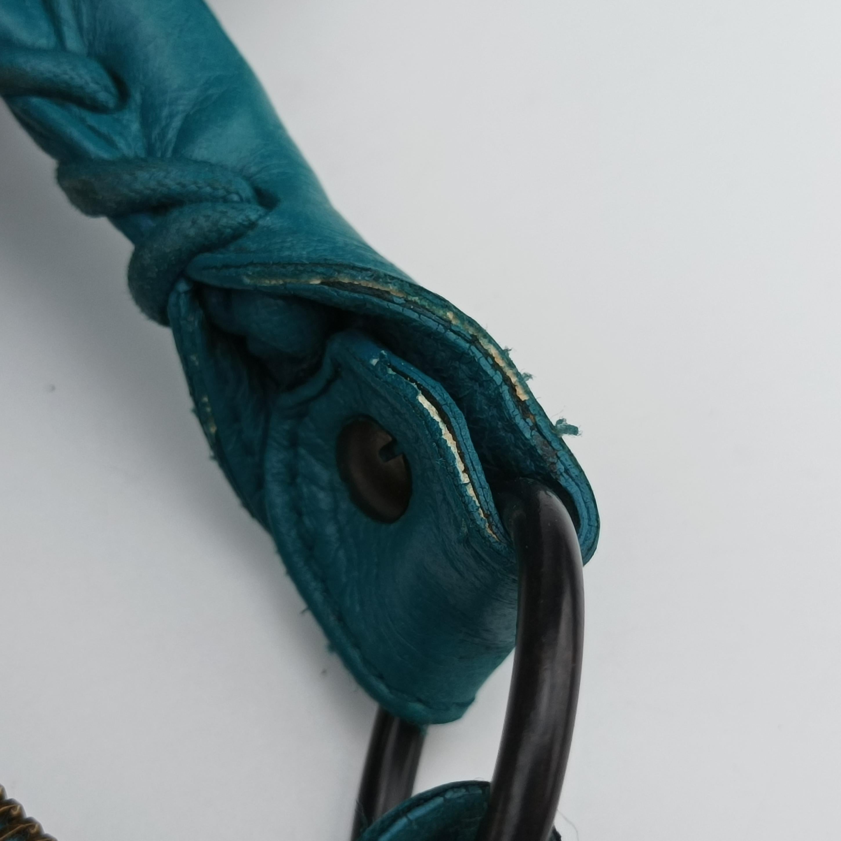 Pre-owned Balenciaga Sunday Small Blue Lambskin  handbag | stylenewstar