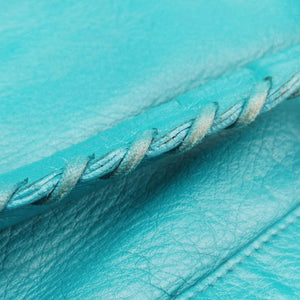 Pre-owned Balenciaga Sunday Small Blue Lambskin  handbag | stylenewstar