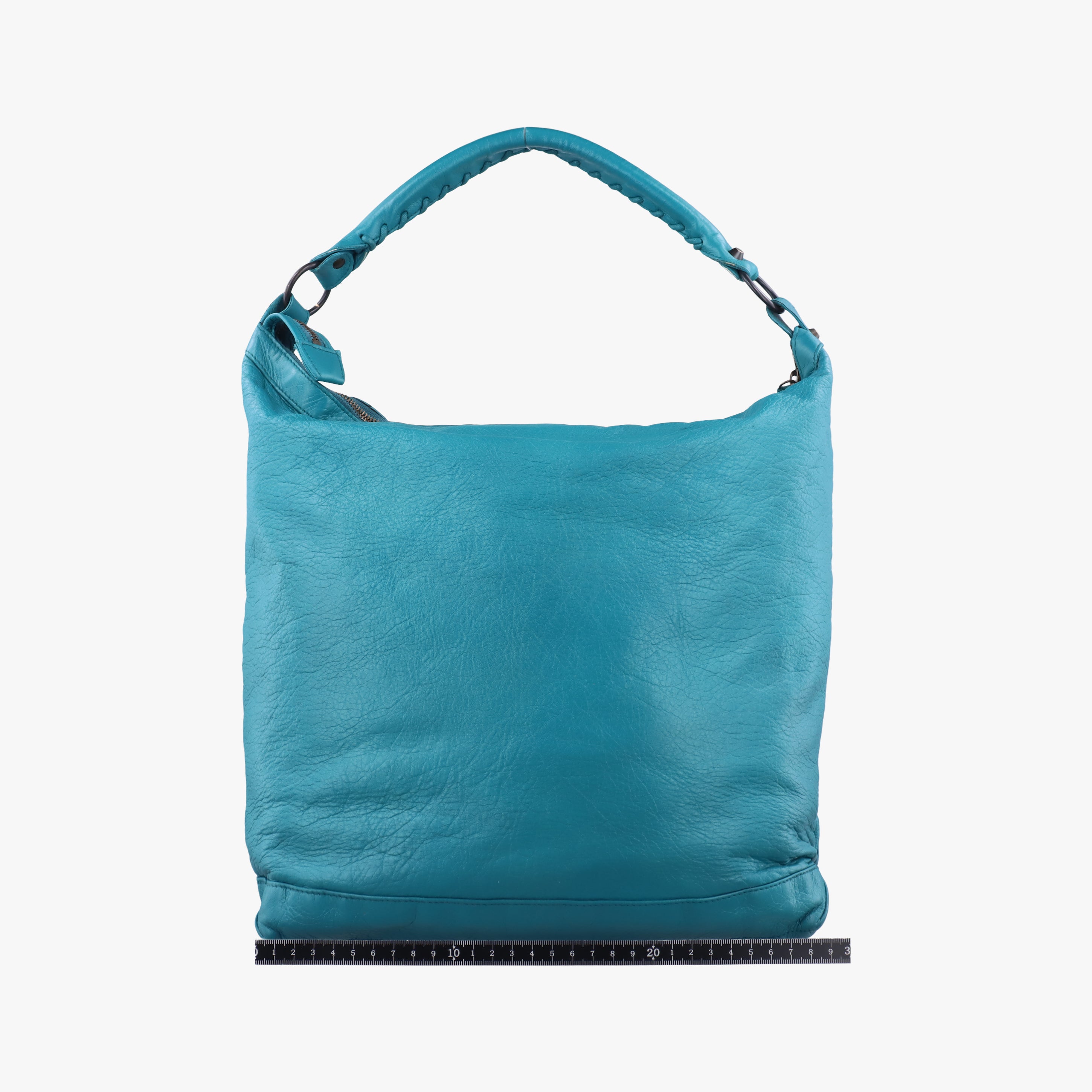 Pre-owned Balenciaga Sunday Small Blue Lambskin  handbag | stylenewstar