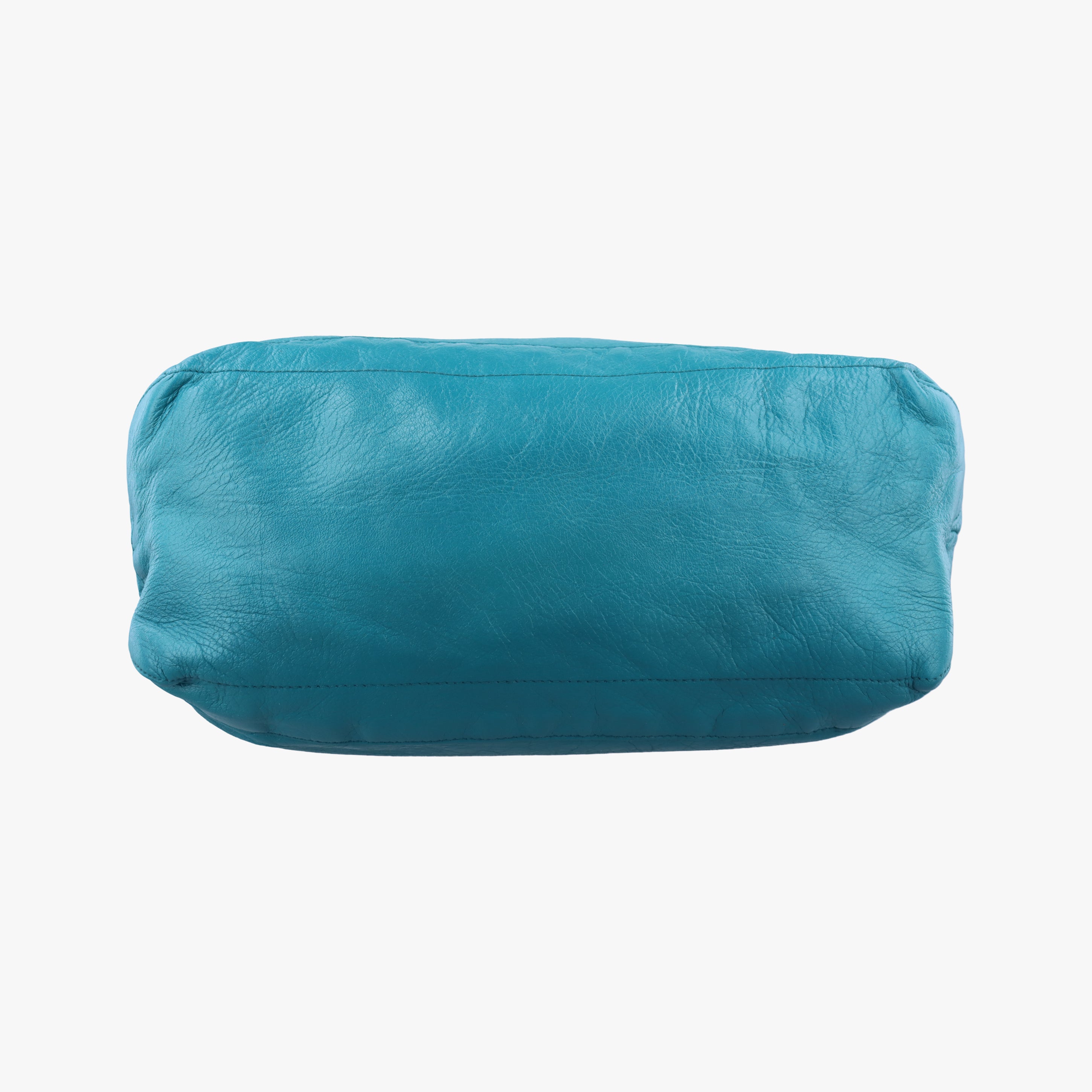 Pre-owned Balenciaga Sunday Small Blue Lambskin  handbag | stylenewstar