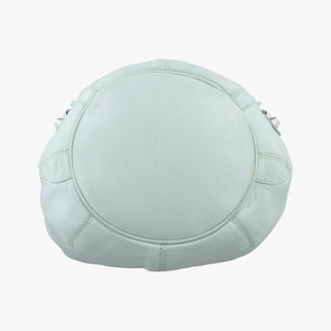 Pre-owned Balenciaga Mini Pompon Light Green lambskin  shoulderbag | stylenewstar