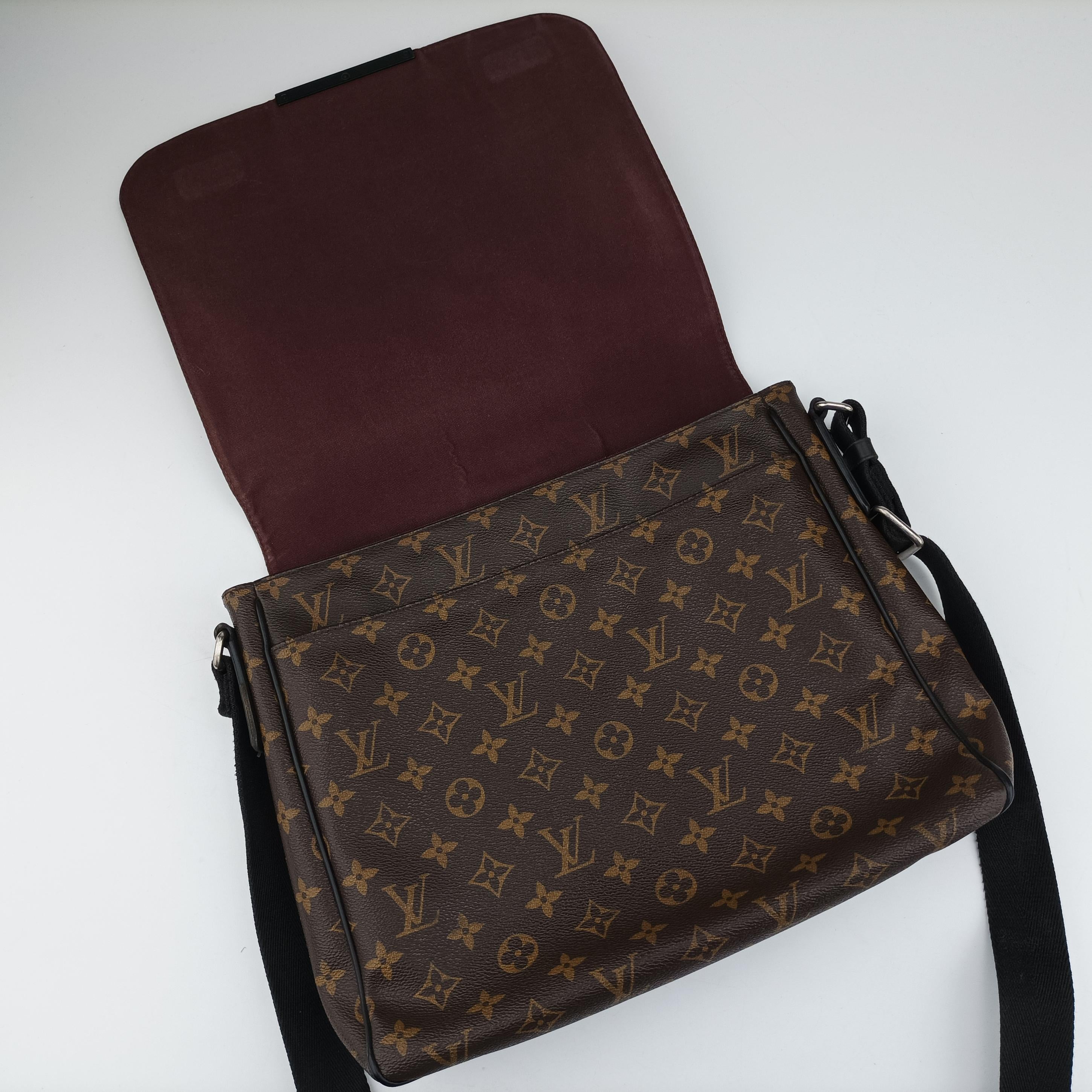 Pre-owned Louis Vuitton Torres brown Monogram Macassar M40387 shoulderbag | stylenewstar
