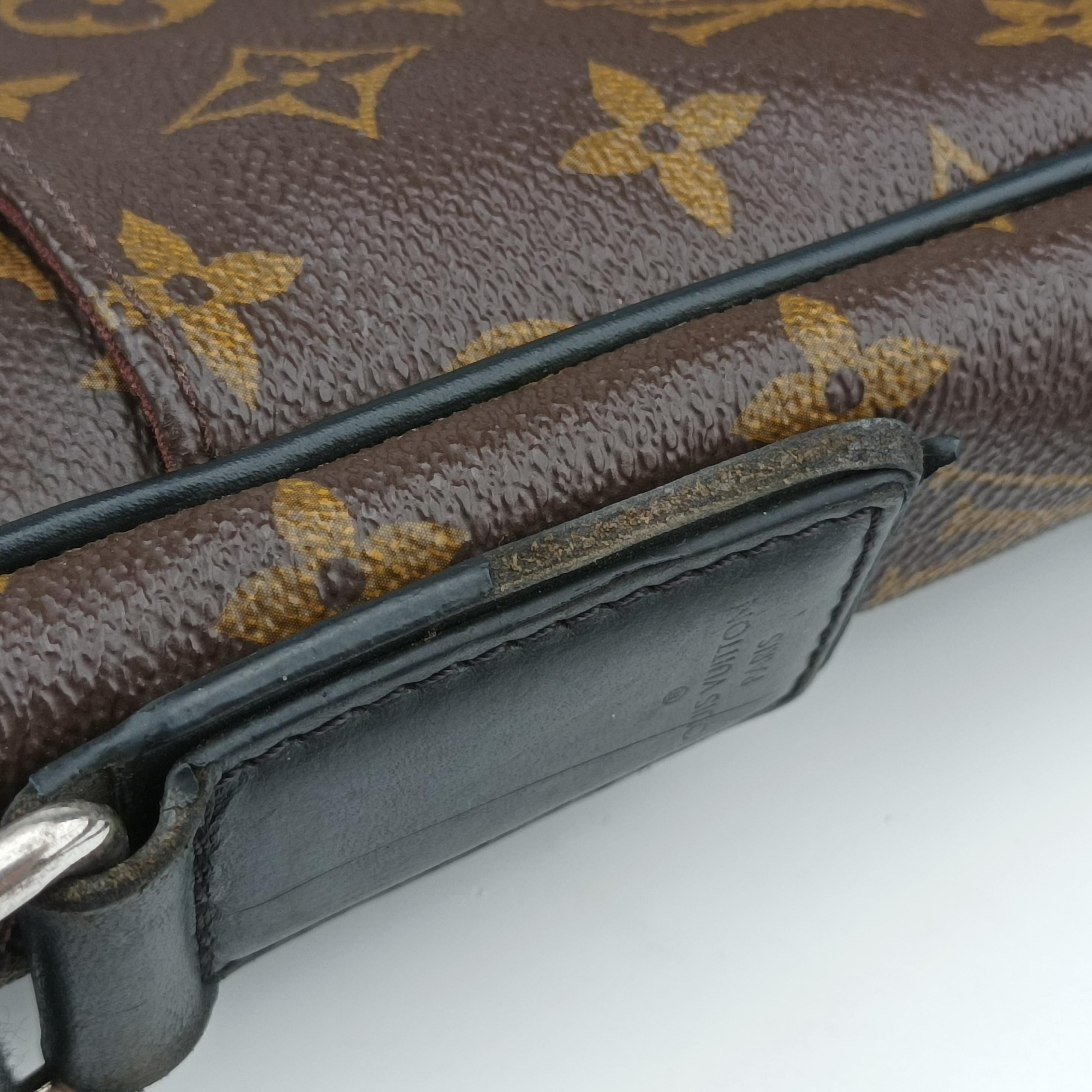 Pre-owned Louis Vuitton Torres brown Monogram Macassar M40387 shoulderbag | stylenewstar