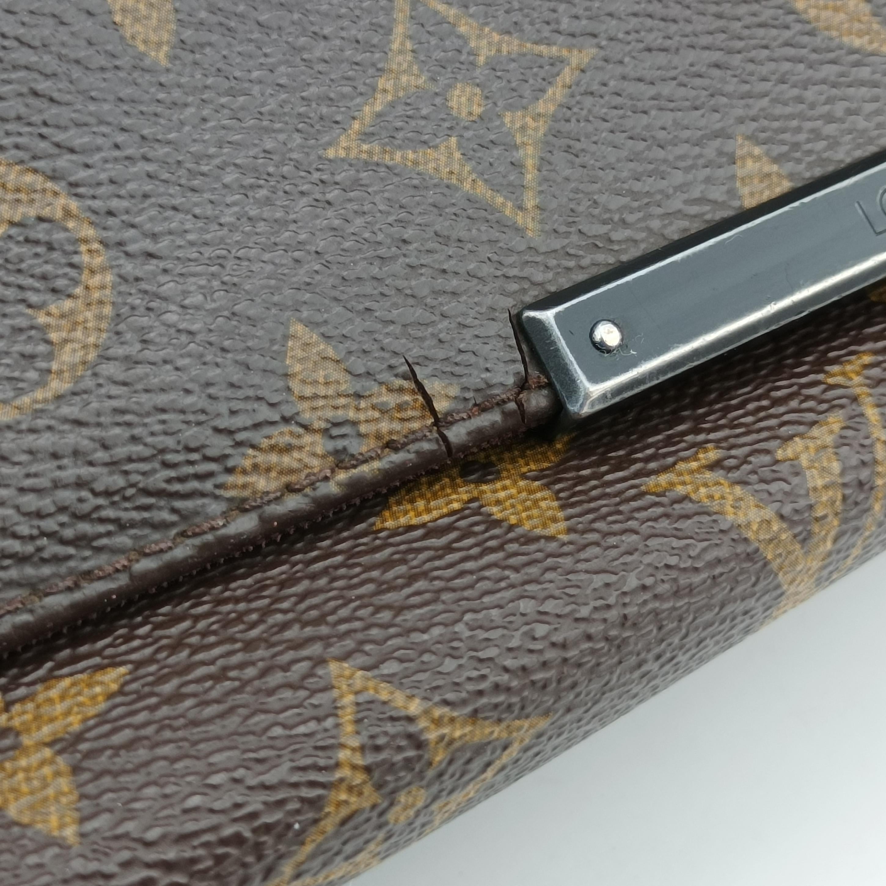 Pre-owned Louis Vuitton Torres brown Monogram Macassar M40387 shoulderbag | stylenewstar