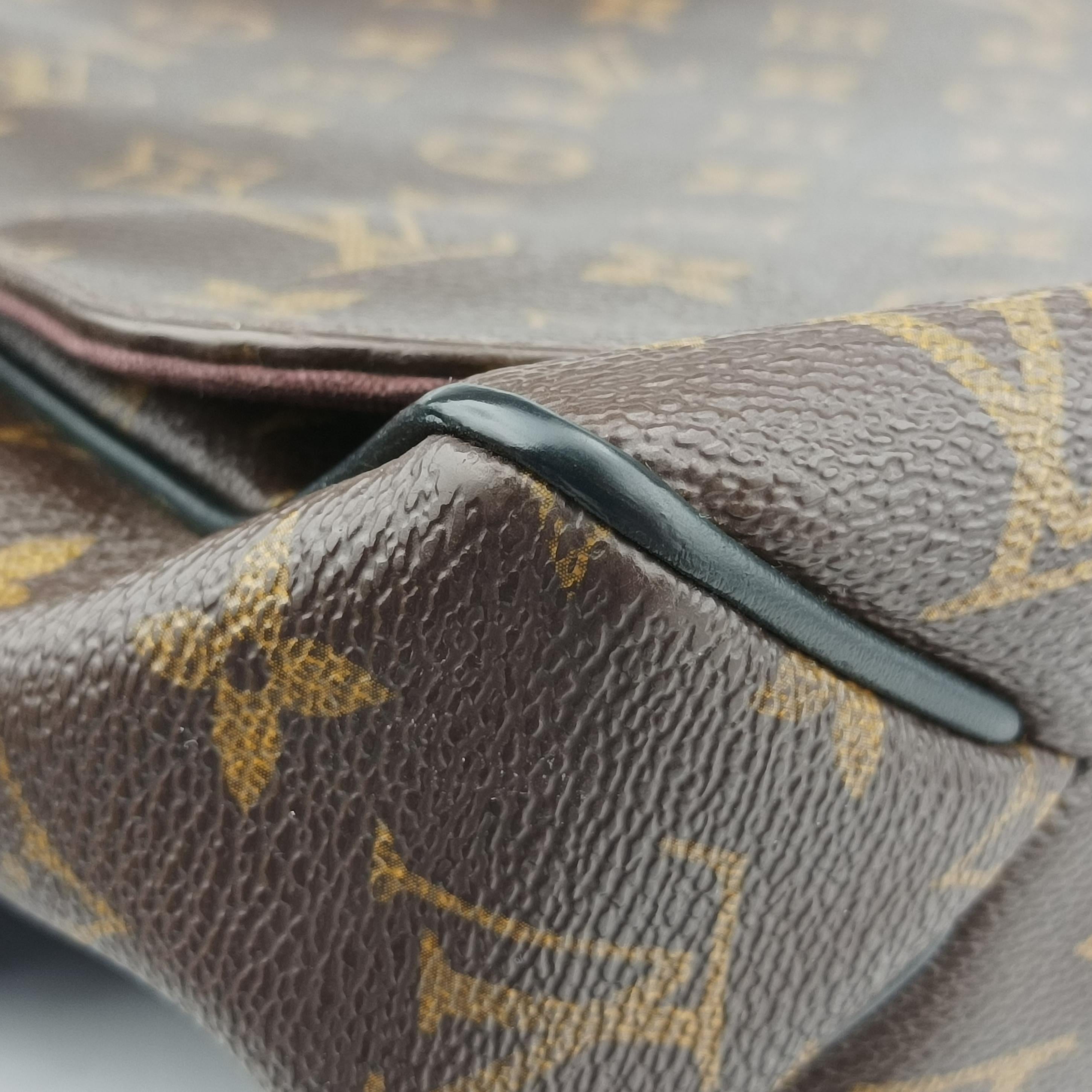 Pre-owned Louis Vuitton Torres brown Monogram Macassar M40387 shoulderbag | stylenewstar