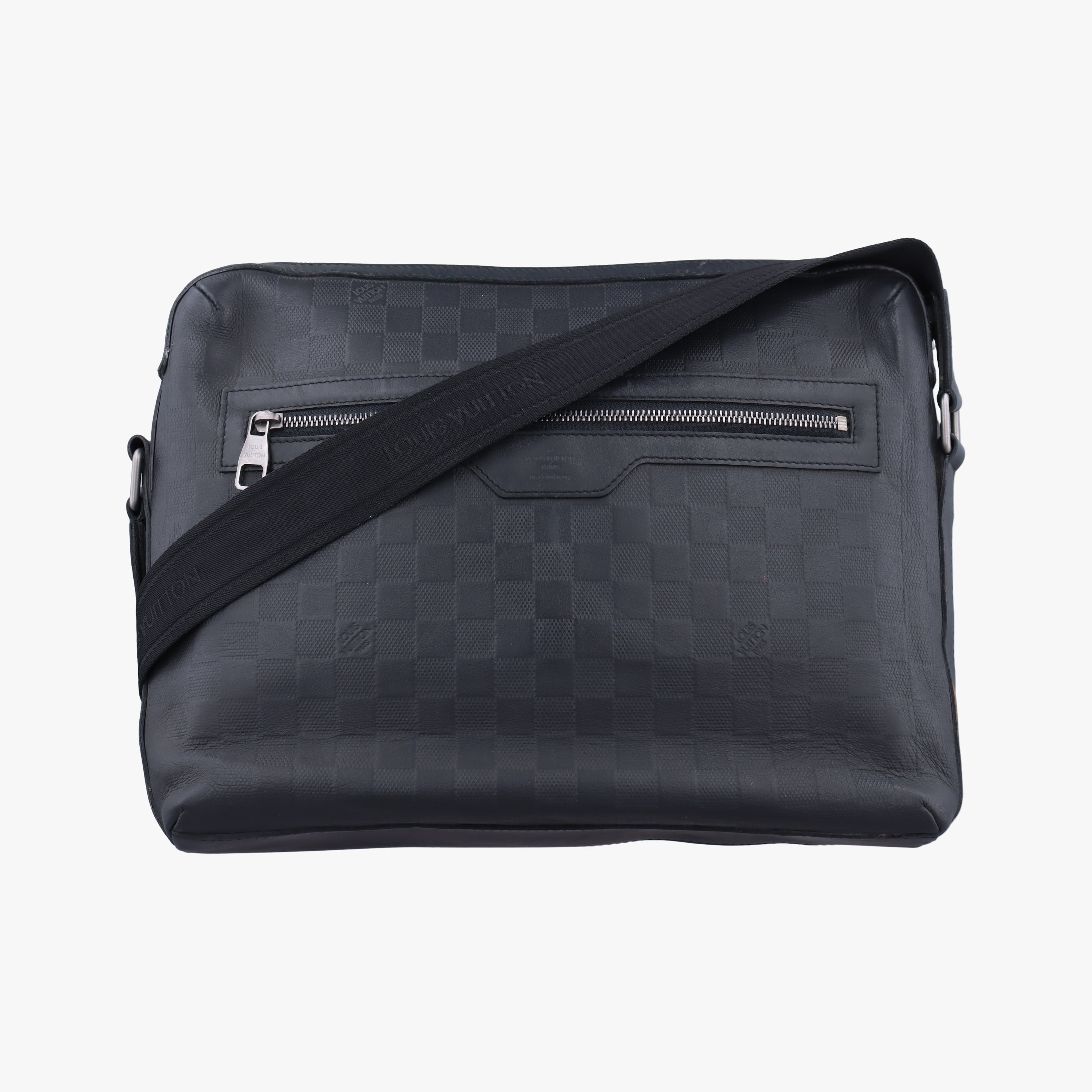 Pre-owned Louis Vuitton Calypso MM ONYX Damier Infini N41201 shoulderbag | stylenewstar