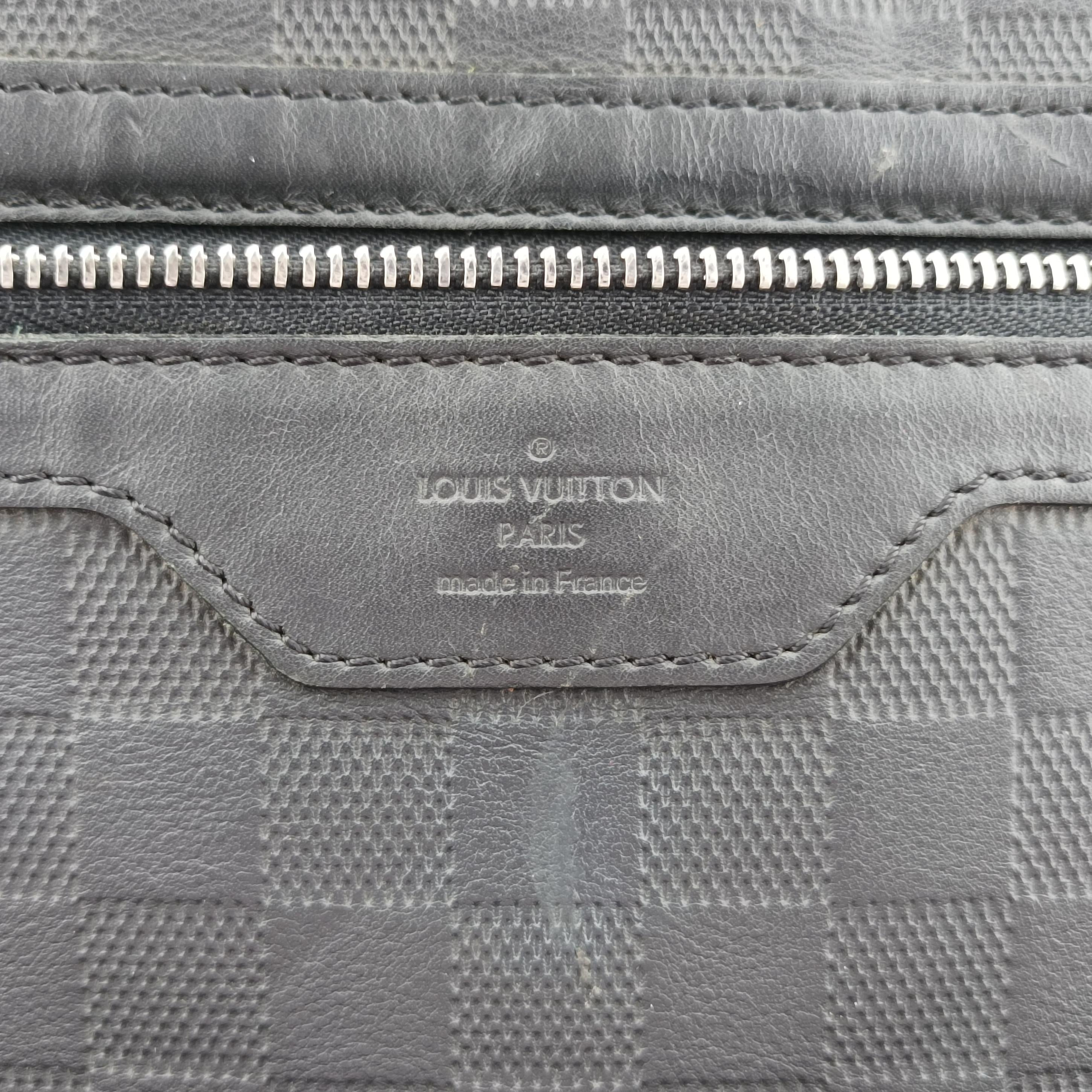 Pre-owned Louis Vuitton Calypso MM ONYX Damier Infini N41201 shoulderbag | stylenewstar