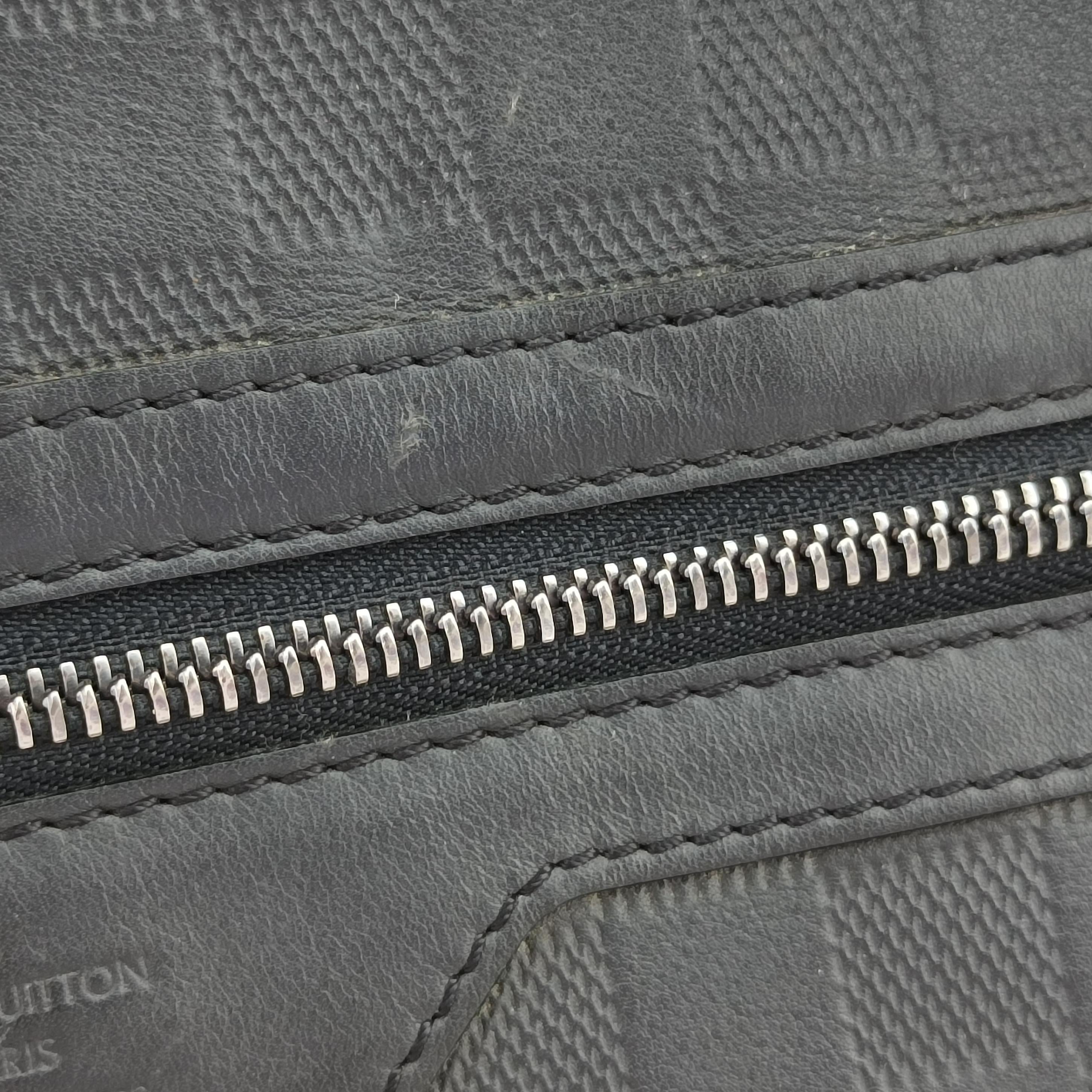 Pre-owned Louis Vuitton Calypso MM ONYX Damier Infini N41201 shoulderbag | stylenewstar