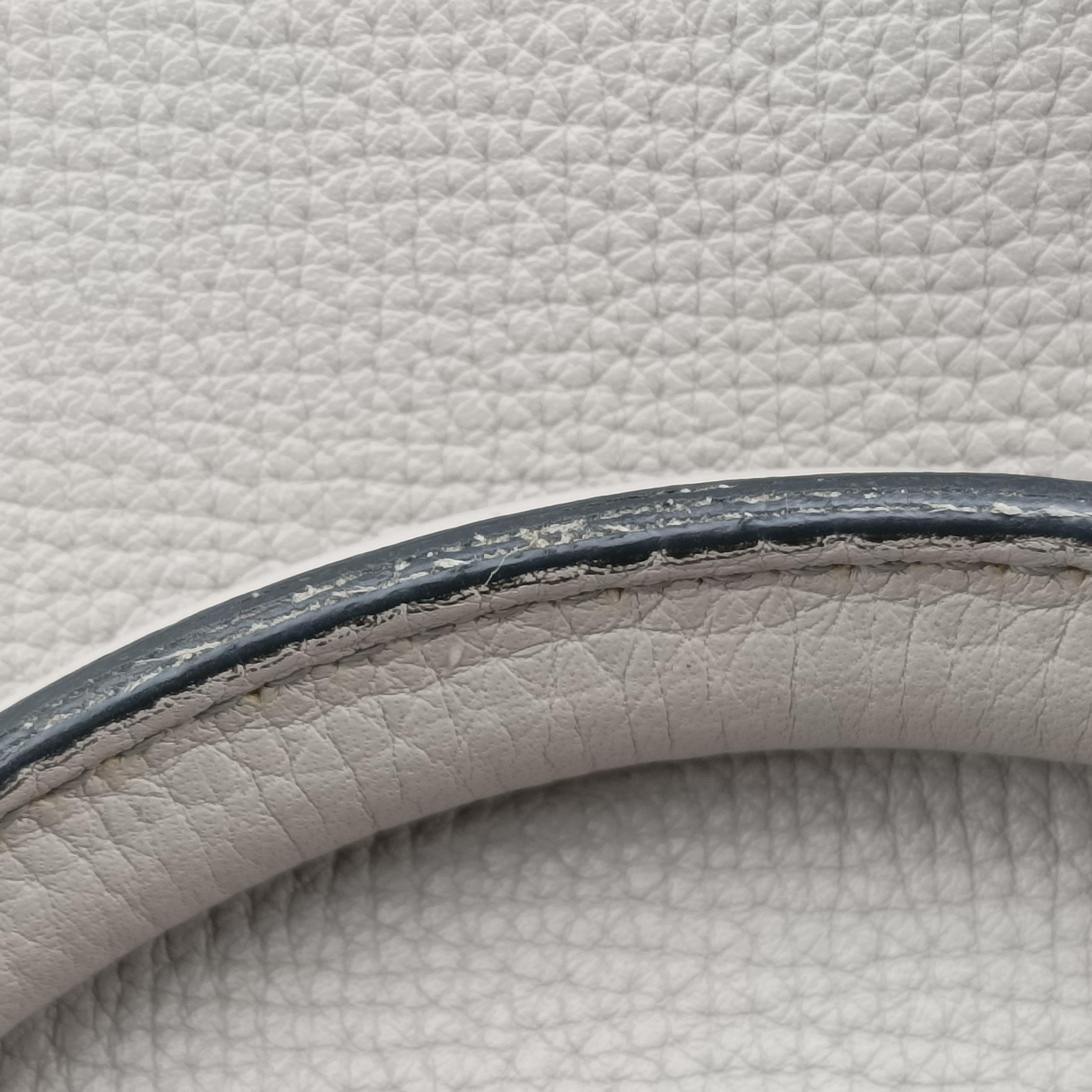 Pre-owned Burberry House Check The Banner Gray × Multicolor Leather ×Canvas  shoulderbag | stylenewstar