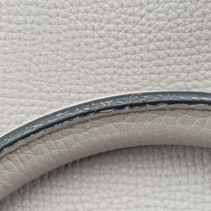 Pre-owned Burberry House Check The Banner Gray × Multicolor Leather ×Canvas  shoulderbag | stylenewstar