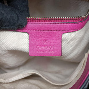 Pre-owned Gucci SOHO Rose Leather 336752 shoulderbag | stylenewstar