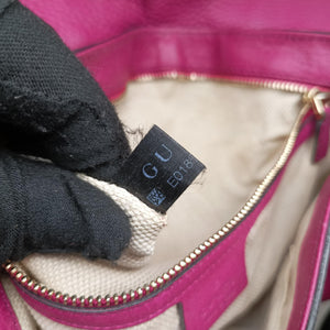 Pre-owned Gucci SOHO Rose Leather 336752 shoulderbag | stylenewstar