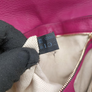 Pre-owned Gucci SOHO Rose Leather 336752 shoulderbag | stylenewstar