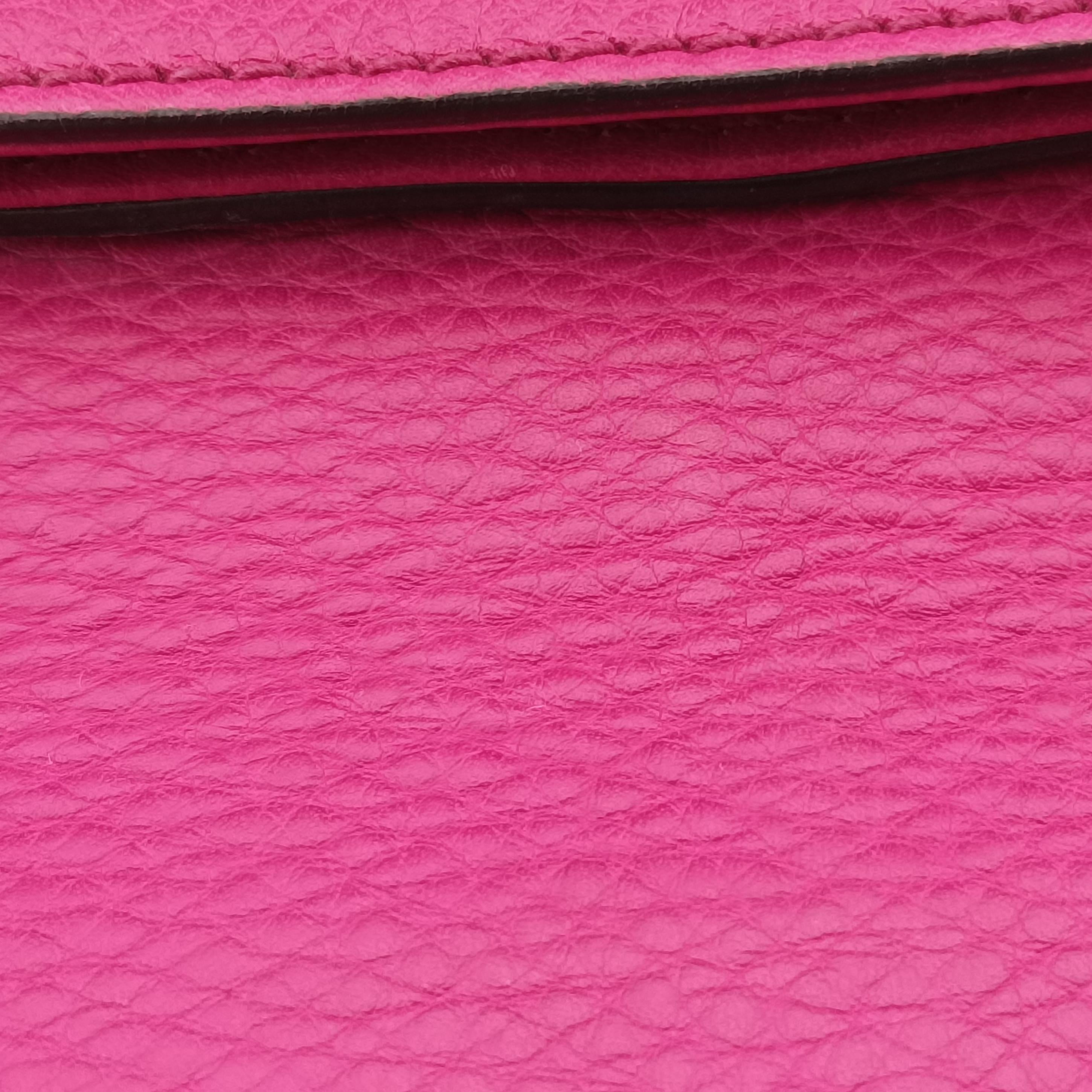 Pre-owned Gucci SOHO Rose Leather 336752 shoulderbag | stylenewstar