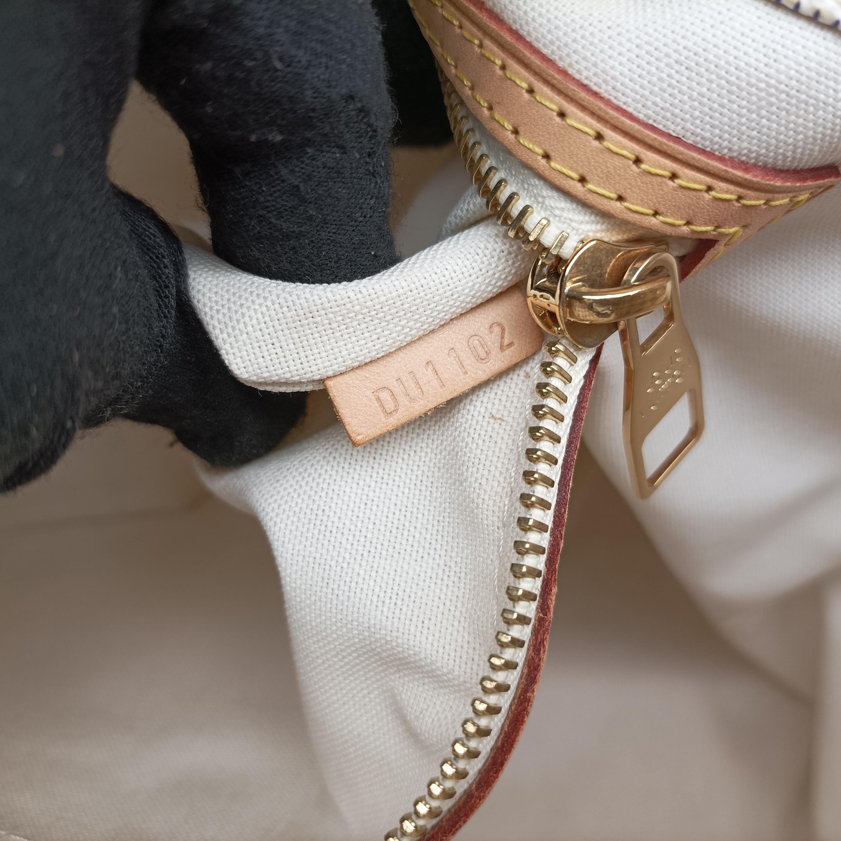 Pre-owned Louis Vuitton Plein Soleil Cabas PM AZUR Damier Canvas N41179 shoulderbag | stylenewstar