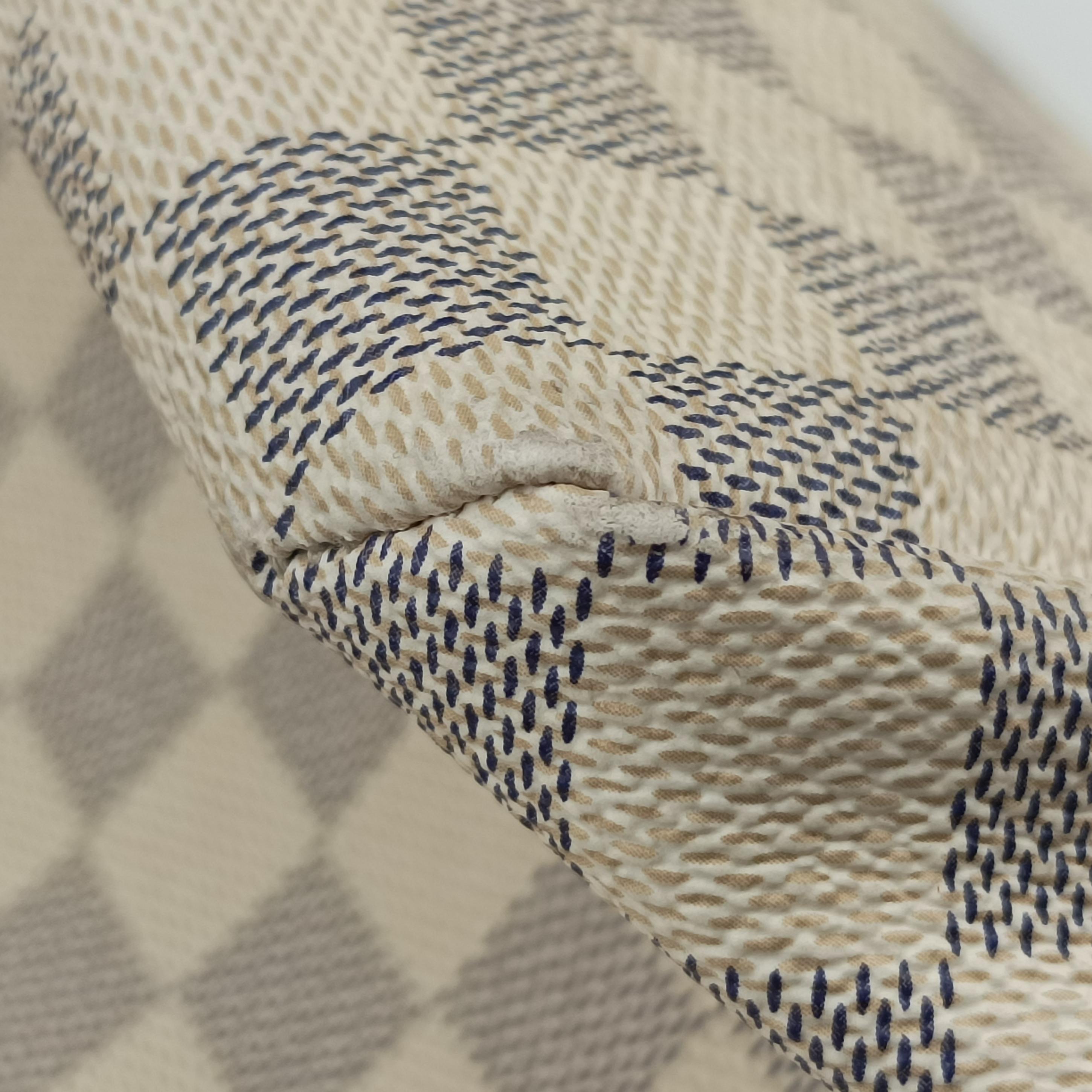 Pre-owned Louis Vuitton Plein Soleil Cabas PM AZUR Damier Canvas N41179 shoulderbag | stylenewstar