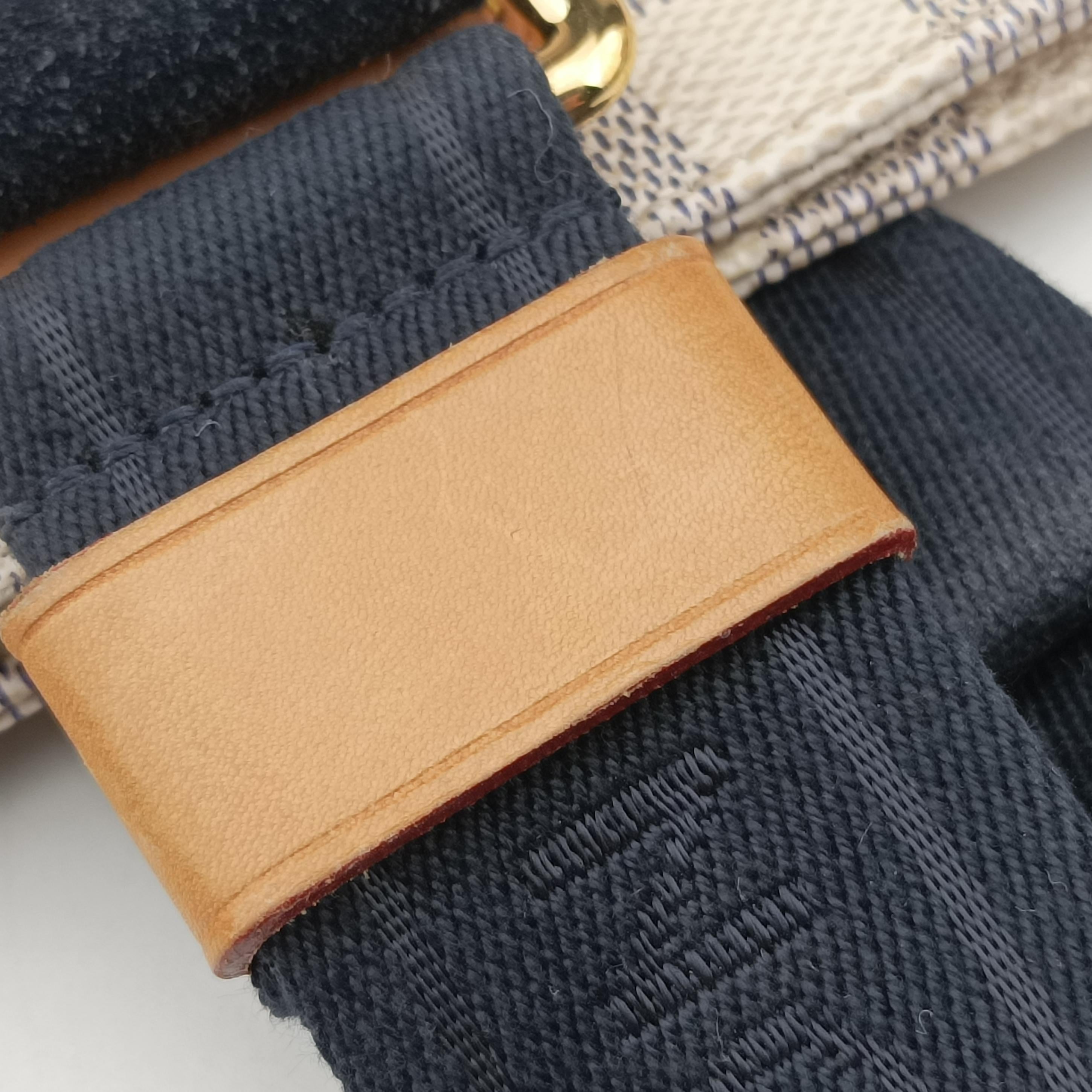 Pre-owned Louis Vuitton Plein Soleil Cabas PM AZUR Damier Canvas N41179 shoulderbag | stylenewstar