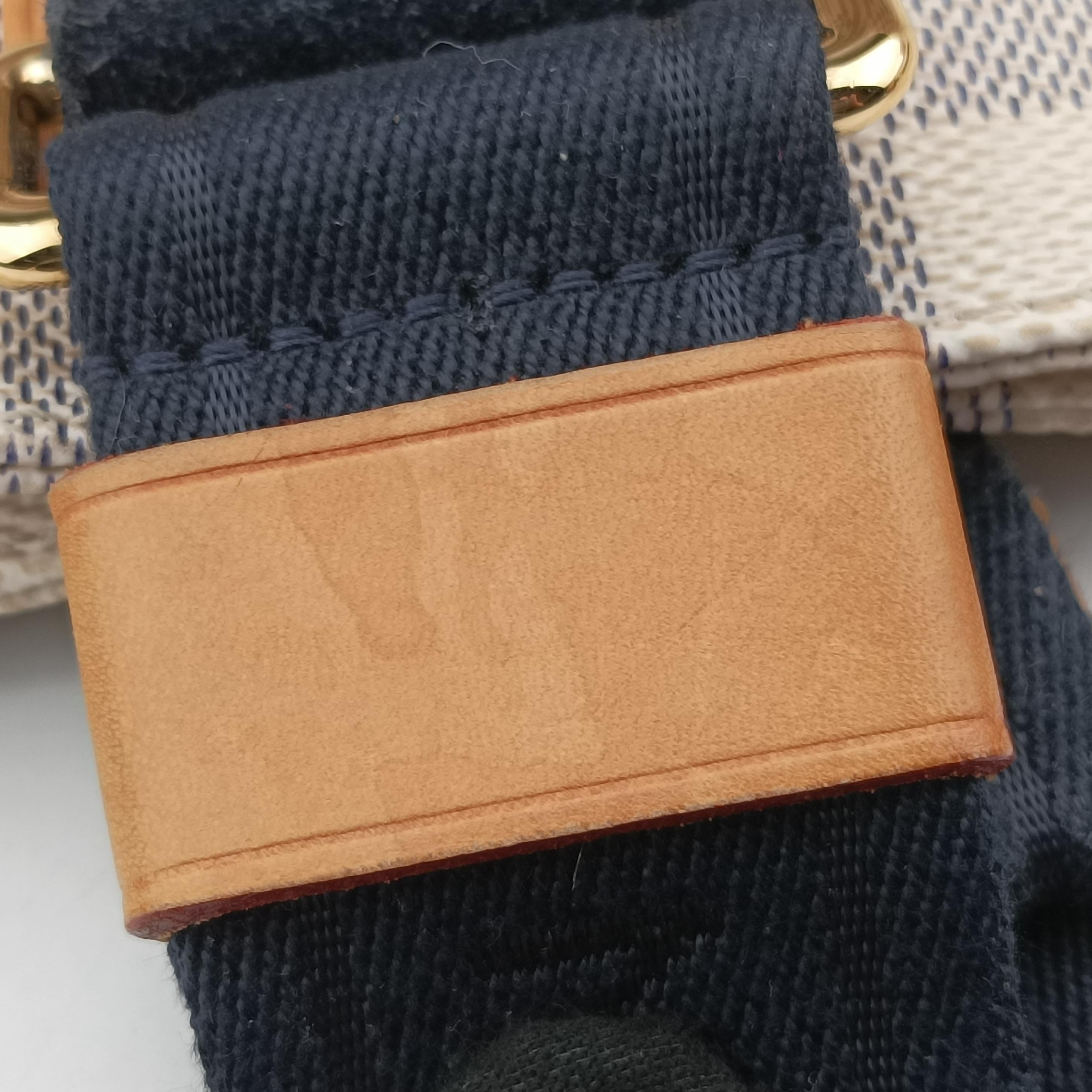 Pre-owned Louis Vuitton Plein Soleil Cabas PM AZUR Damier Canvas N41179 shoulderbag | stylenewstar