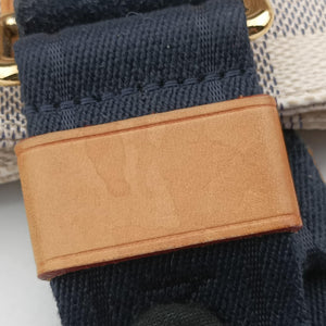 Pre-owned Louis Vuitton Plein Soleil Cabas PM AZUR Damier Canvas N41179 shoulderbag | stylenewstar