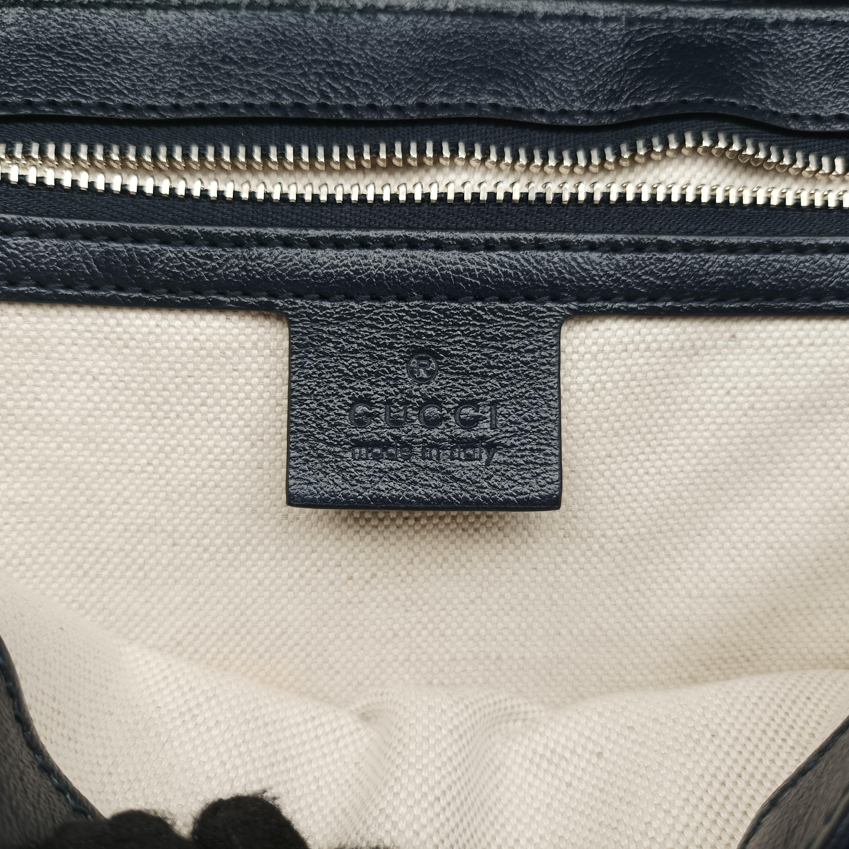 Vintage Gucci GG Marmont blue×red×pink Canvas 443497 shoulderbag | stylenewstar