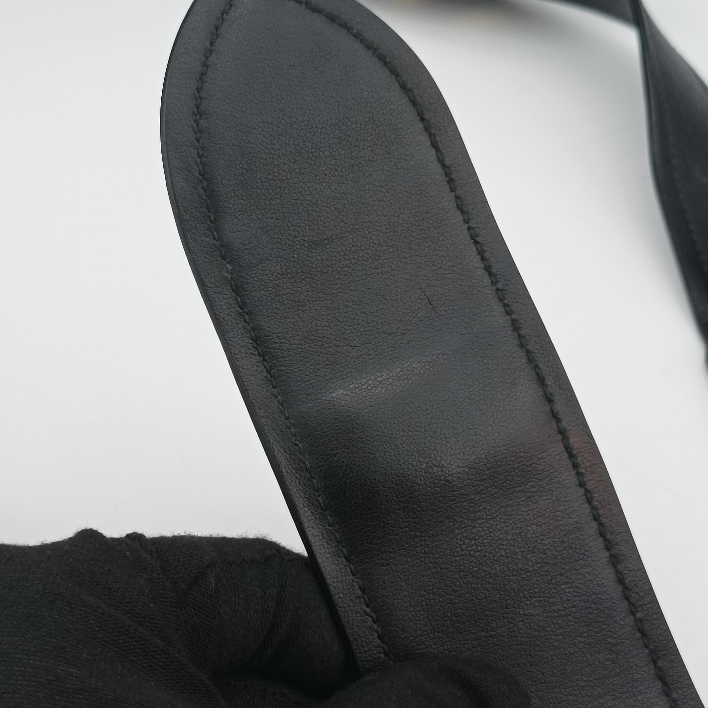 Pre-owned Prada Cahier Red x Black Leather 1BD045 shoulderbag | stylenewstar