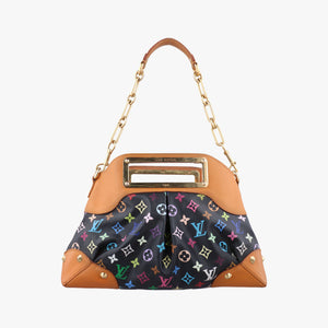 Pre-owned Louis Vuitton JUDY MM Noir Monogram Multicolor M40256 shoulderbag | stylenewstar