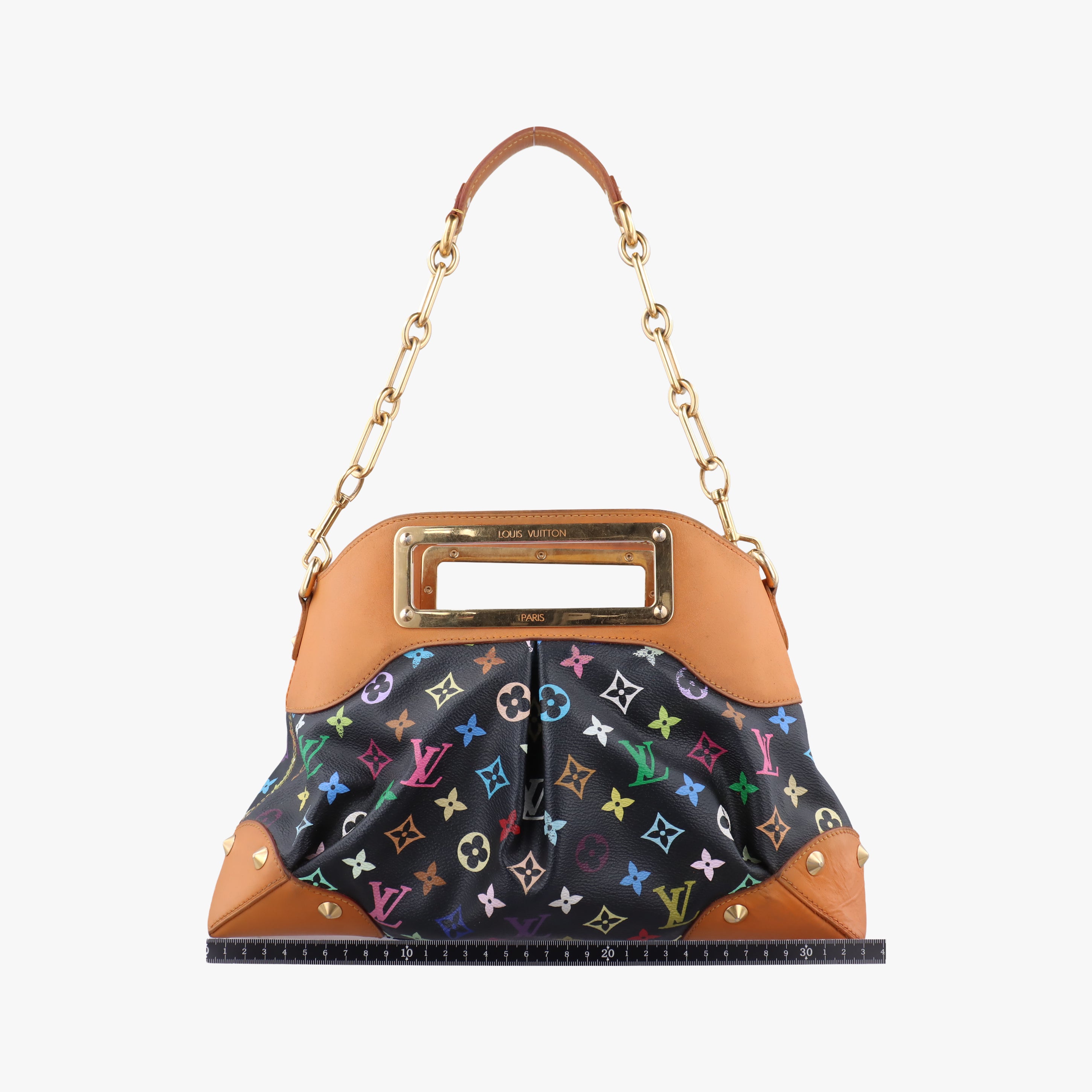 Pre-owned Louis Vuitton JUDY MM Noir Monogram Multicolor M40256 shoulderbag | stylenewstar