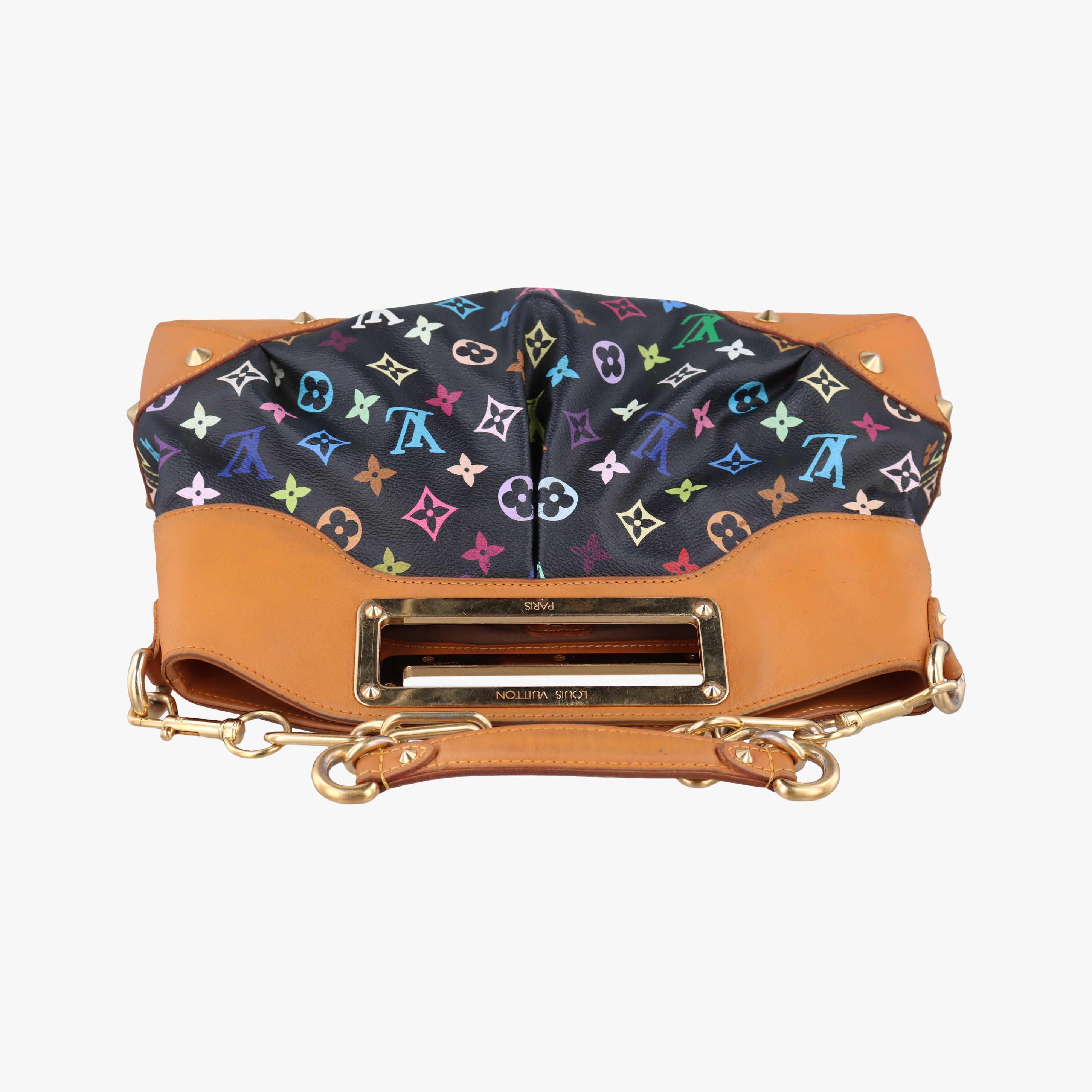 Pre-owned Louis Vuitton JUDY MM Noir Monogram Multicolor M40256 shoulderbag | stylenewstar