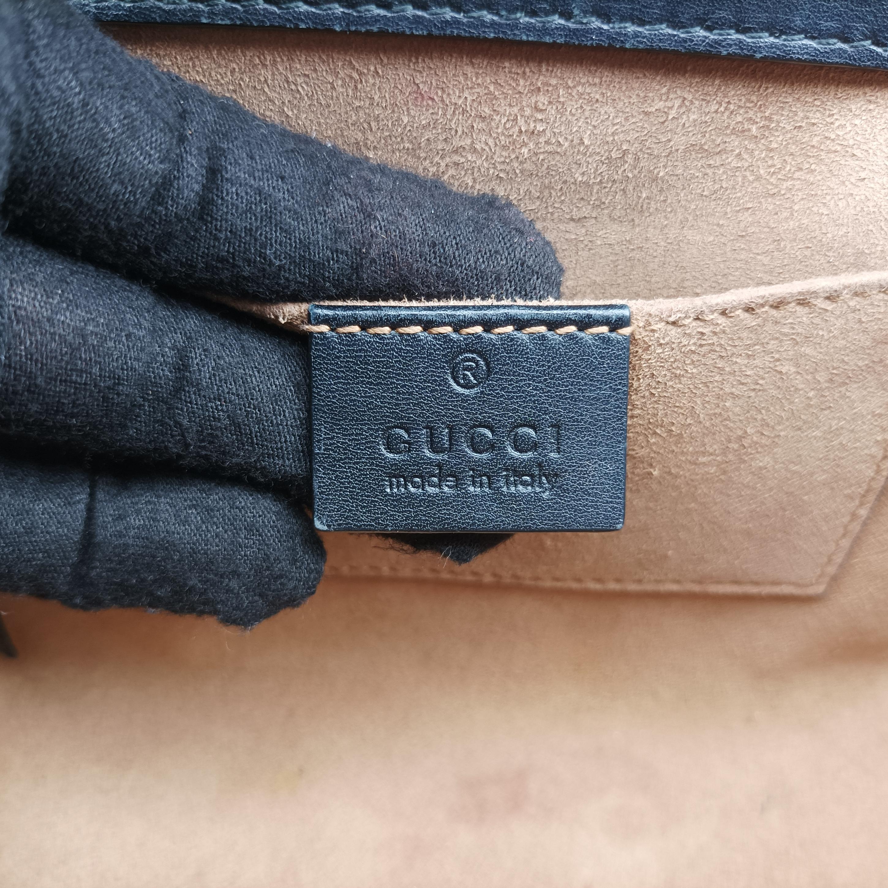 Vintage Gucci Padlock Multicolour Canvas × Leather 409487 shoulderbag | stylenewstar