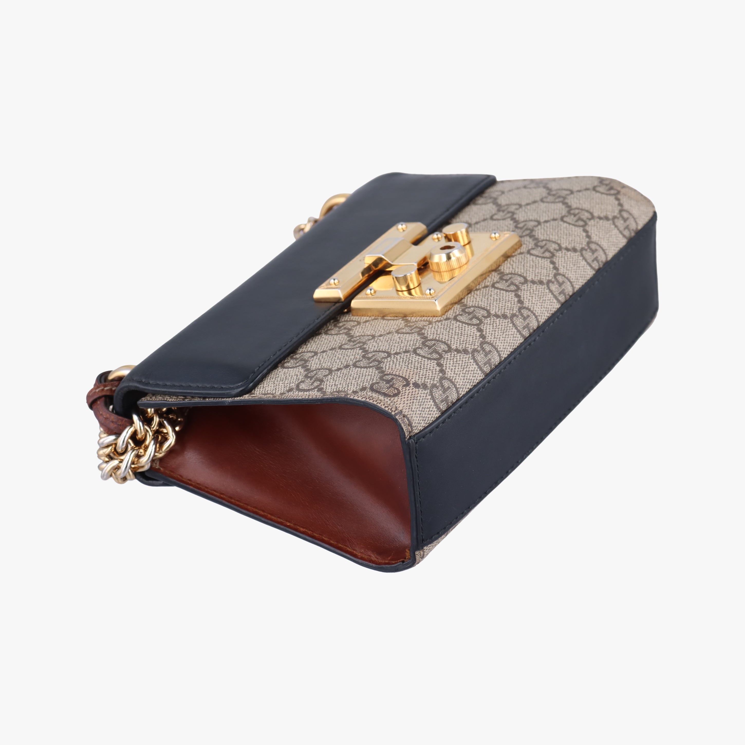 Vintage Gucci Padlock Multicolour Canvas × Leather 409487 shoulderbag | stylenewstar