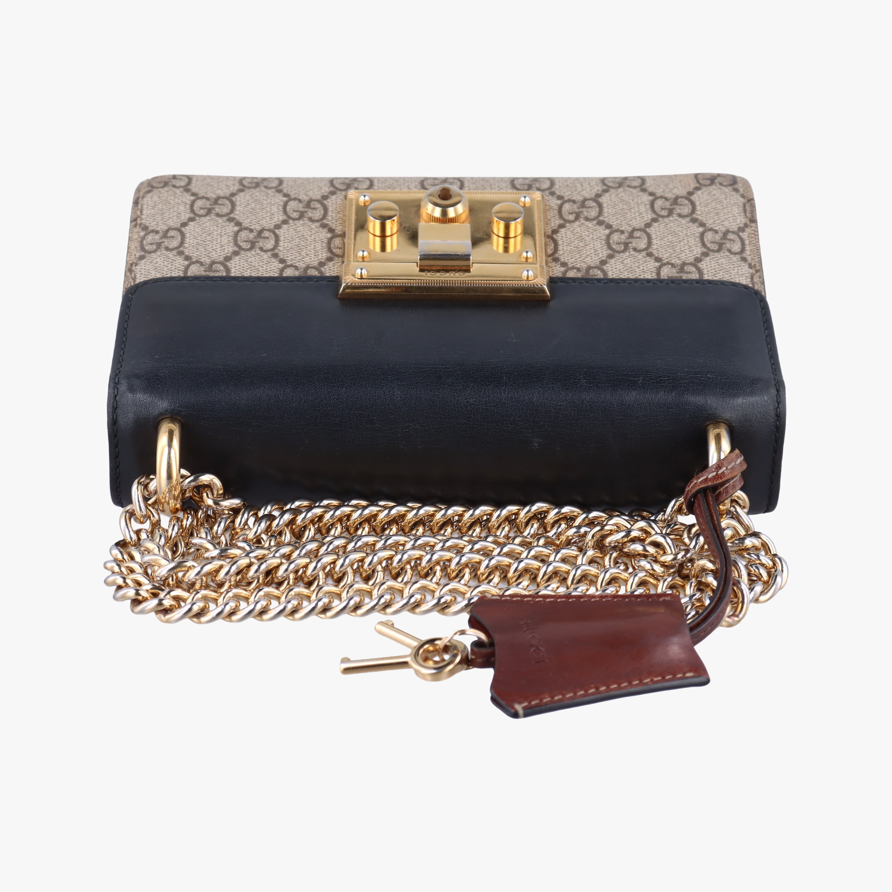 Vintage Gucci Padlock Multicolour Canvas × Leather 409487 shoulderbag | stylenewstar