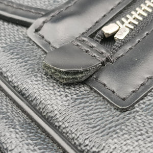 Vintage Louis Vuitton DANIEL MM Noir Damier GRAPHITE N58029 shoulderbag | stylenewstar