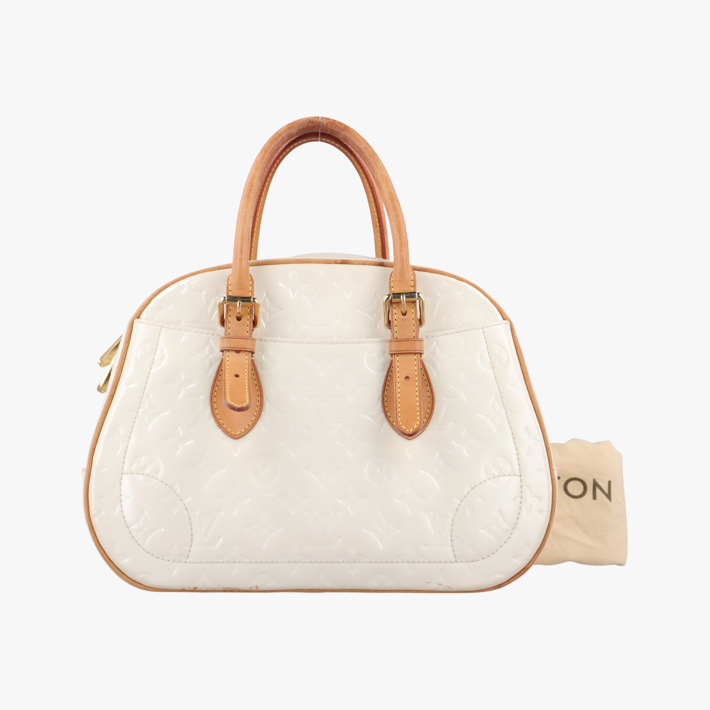 Pre-owned Louis Vuitton Summit Drive Perle Vernis M93514 handbag | stylenewstar