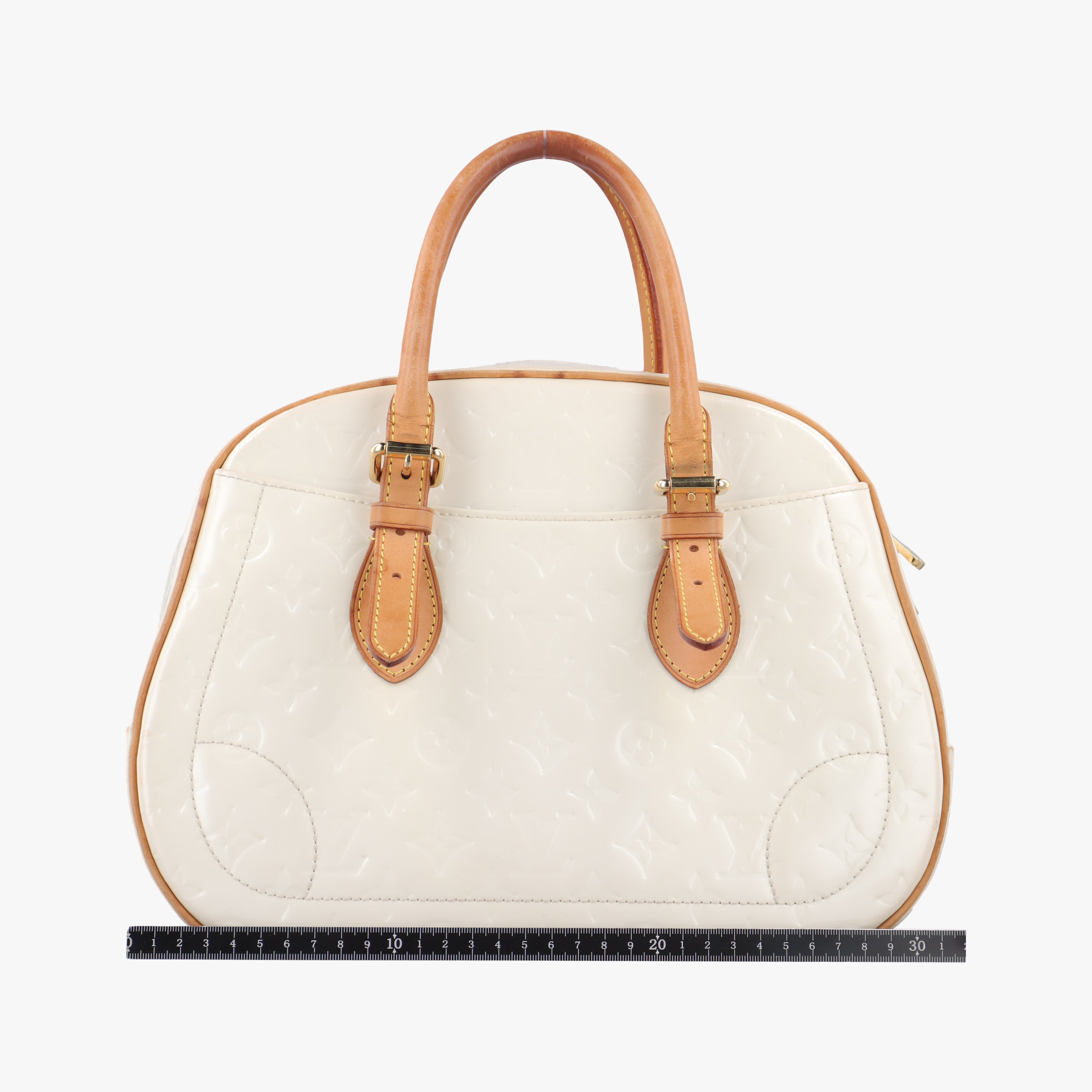 Pre-owned Louis Vuitton Summit Drive Perle Vernis M93514 handbag | stylenewstar