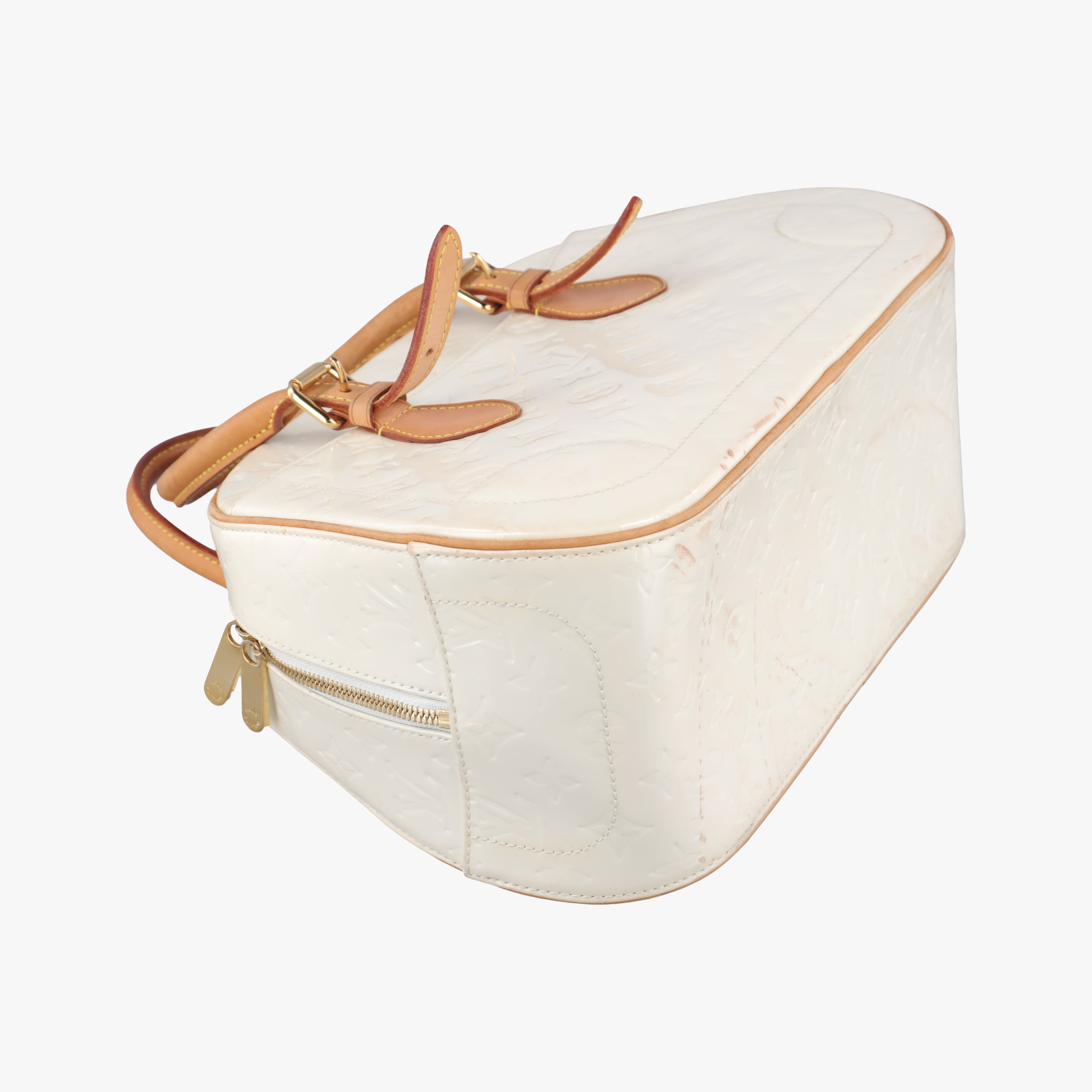 Pre-owned Louis Vuitton Summit Drive Perle Vernis M93514 handbag | stylenewstar