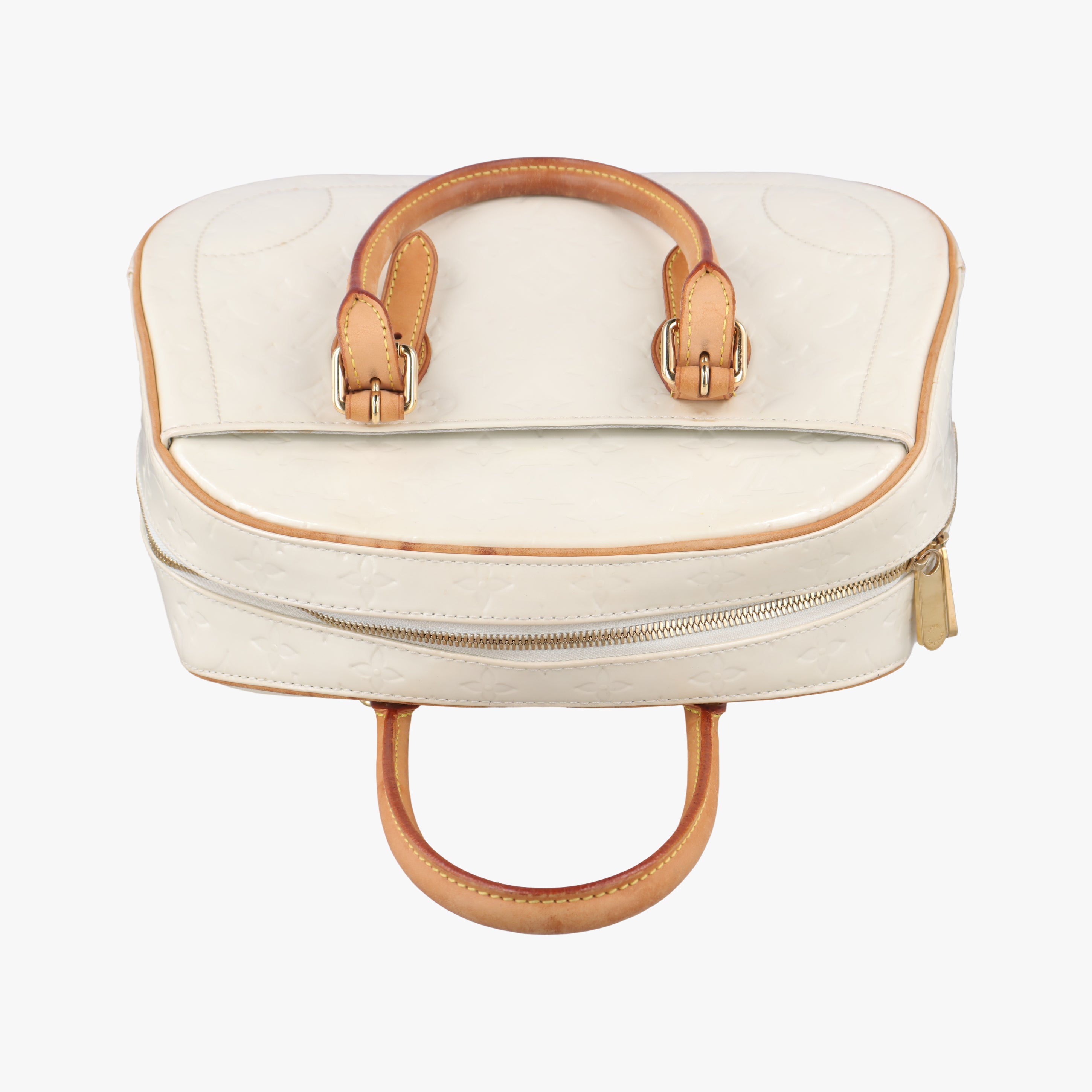 Pre-owned Louis Vuitton Summit Drive Perle Vernis M93514 handbag | stylenewstar