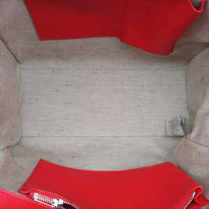 Pre-owned VERSACE Palazzo Empire Red x Blue x Black Leather  shoulderbag | stylenewstar