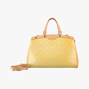 Pre-owned Louis Vuitton Bréa MM Dunne Vernis M90180 shoulderbag | stylenewstar