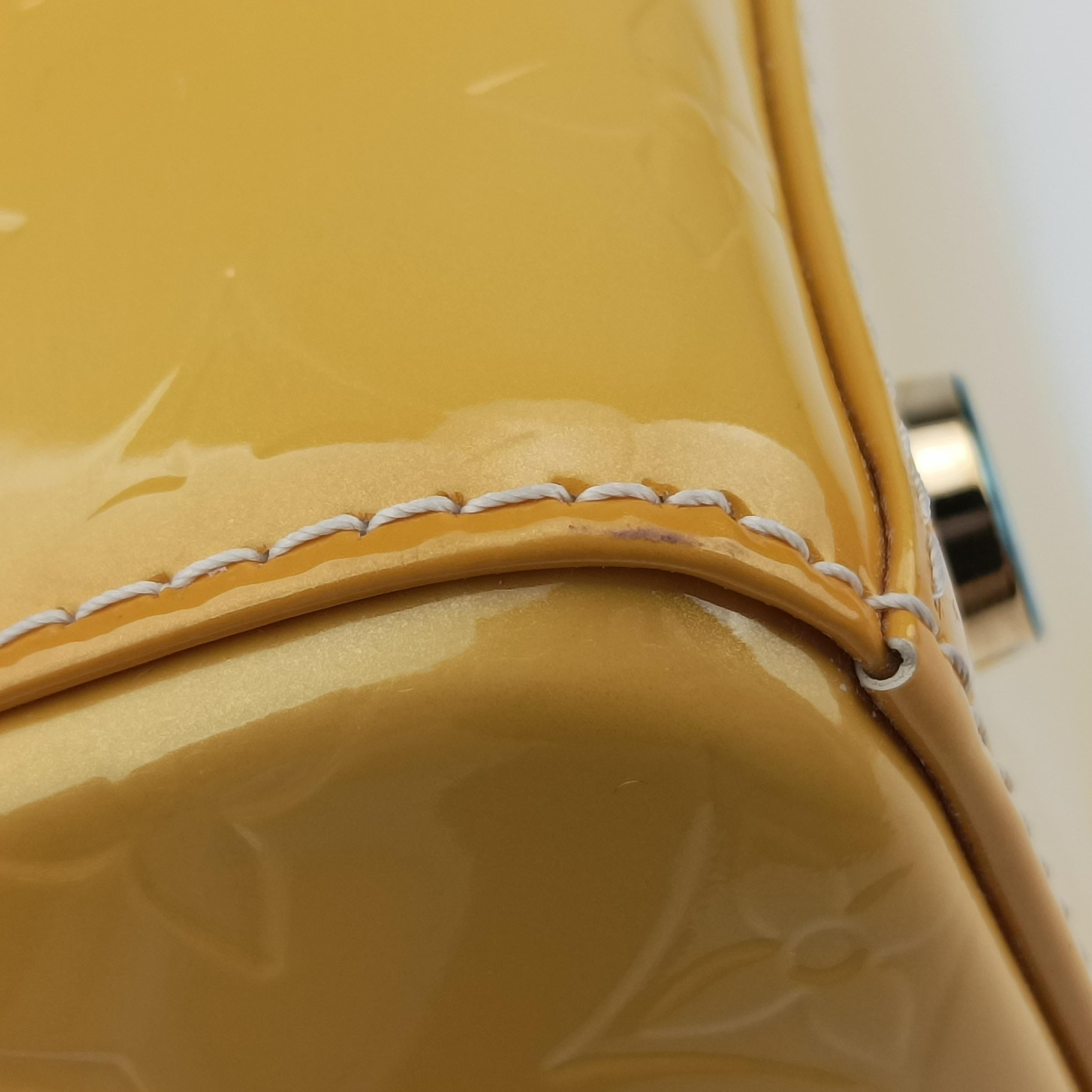 Pre-owned Louis Vuitton Bréa MM Dunne Vernis M90180 shoulderbag | stylenewstar