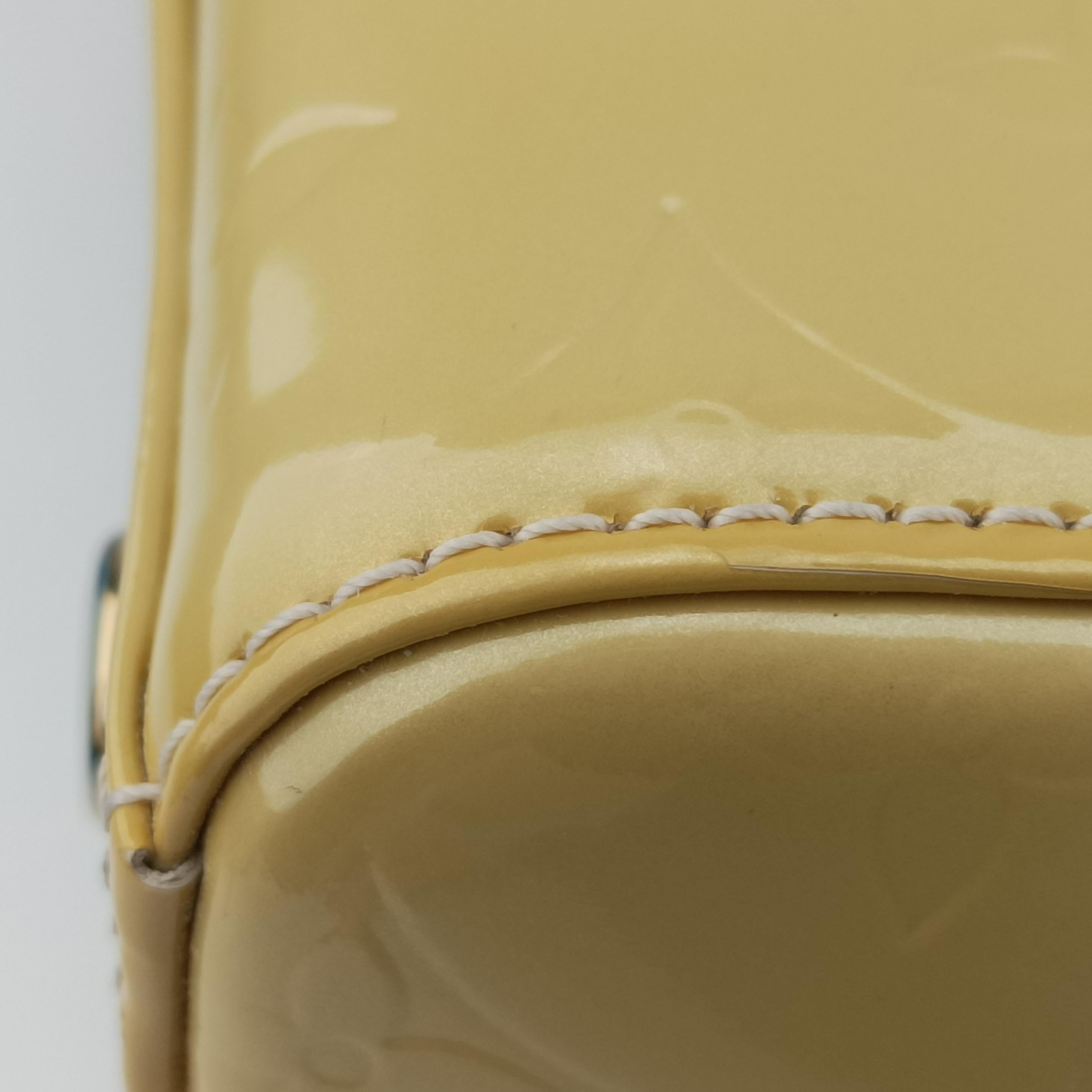 Pre-owned Louis Vuitton Bréa MM Dunne Vernis M90180 shoulderbag | stylenewstar