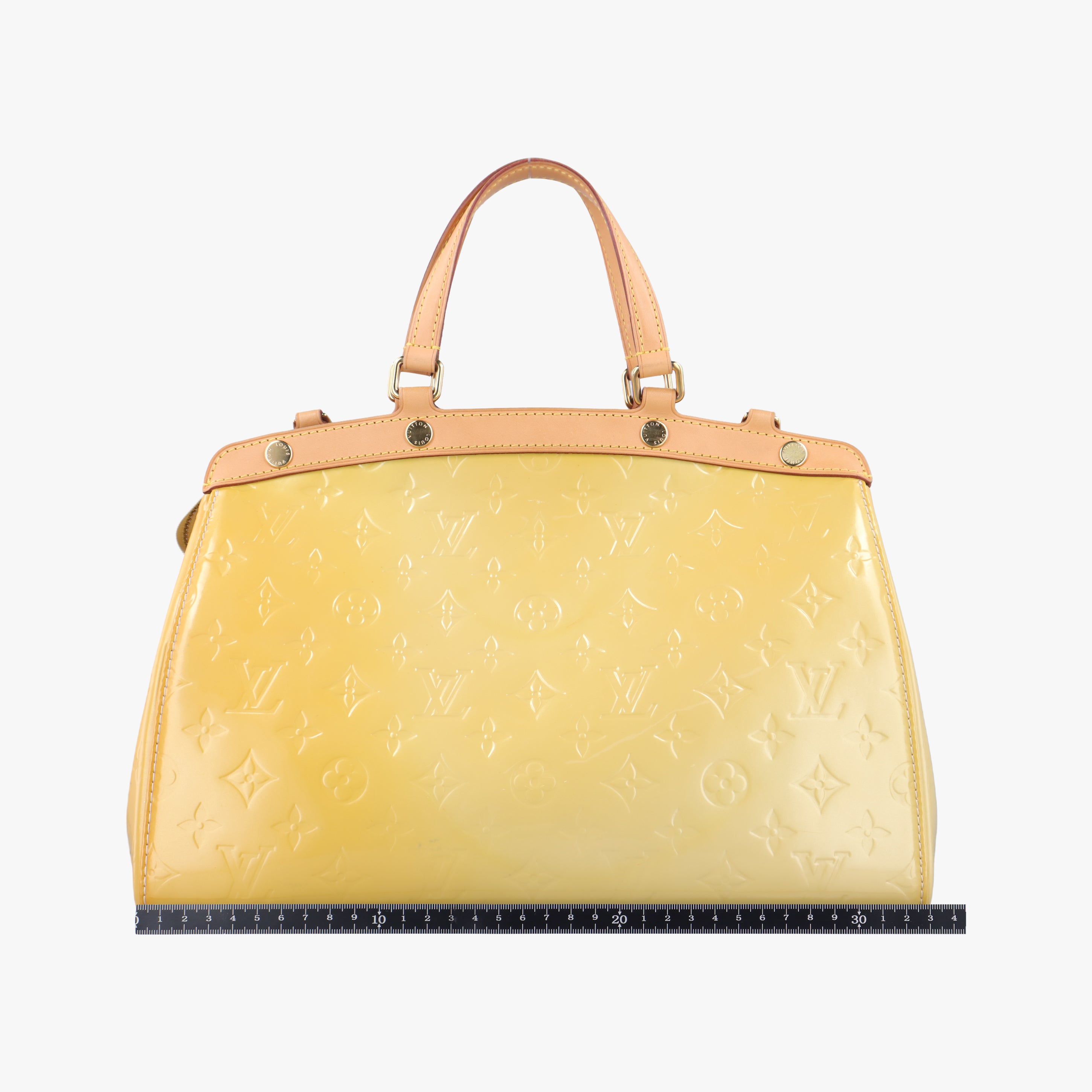 Pre-owned Louis Vuitton Bréa MM Dunne Vernis M90180 shoulderbag | stylenewstar