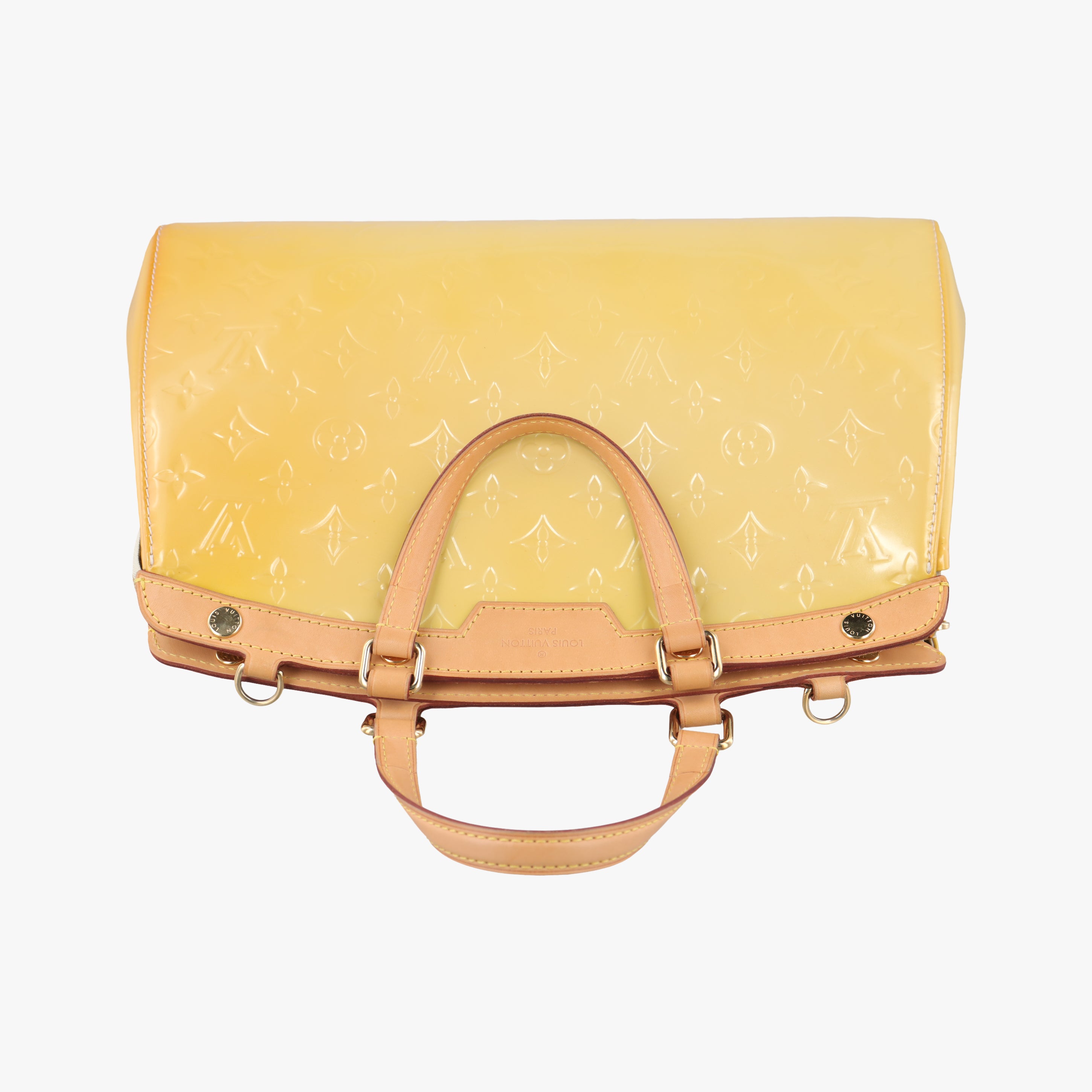 Pre-owned Louis Vuitton Bréa MM Dunne Vernis M90180 shoulderbag | stylenewstar