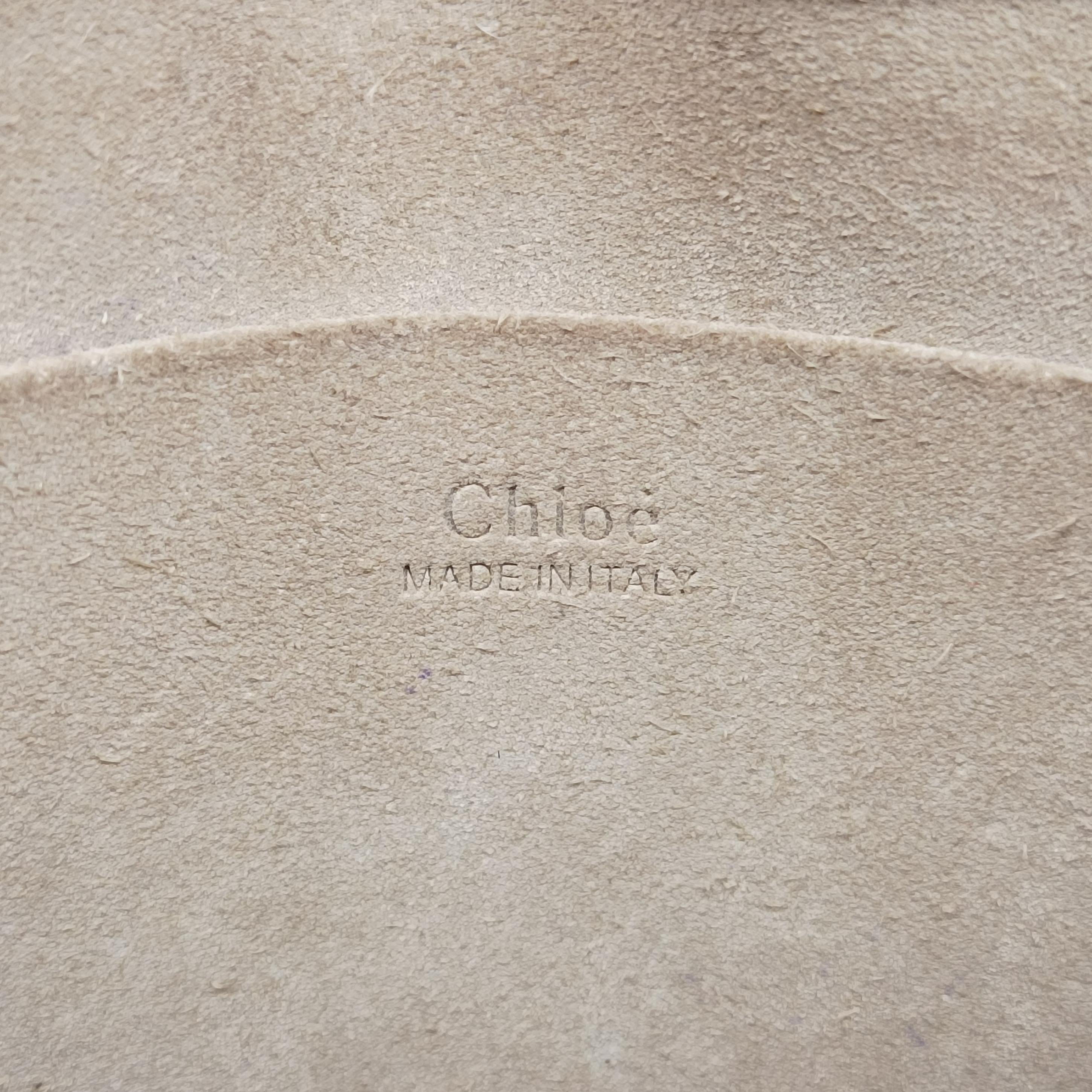 Pre-owned Chloe Bracelet Nile Orange Leather  shoulderbag | stylenewstar