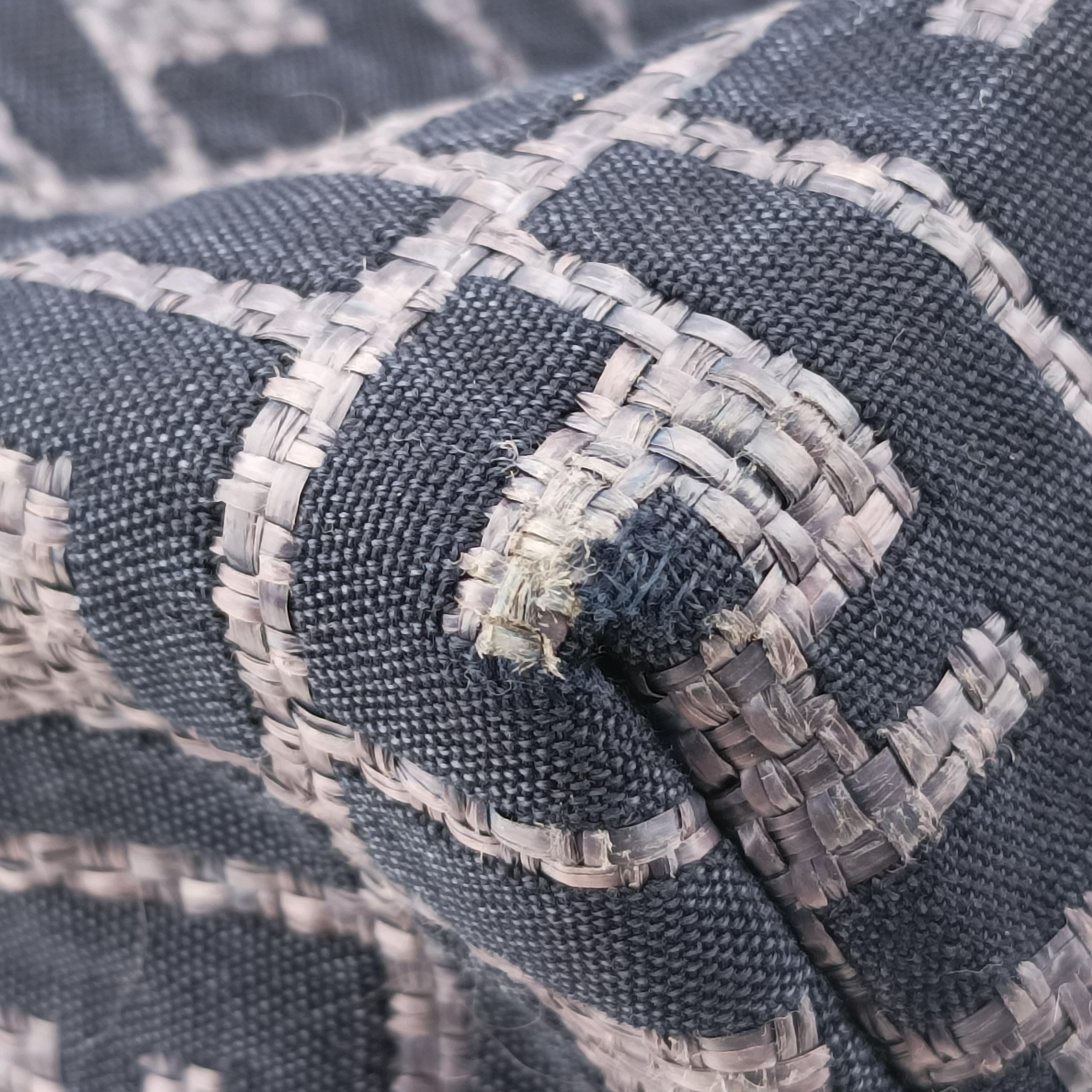 Secondhand Fendi Zucca Print Blue Canvas 8BH186 handbag | stylenewstar