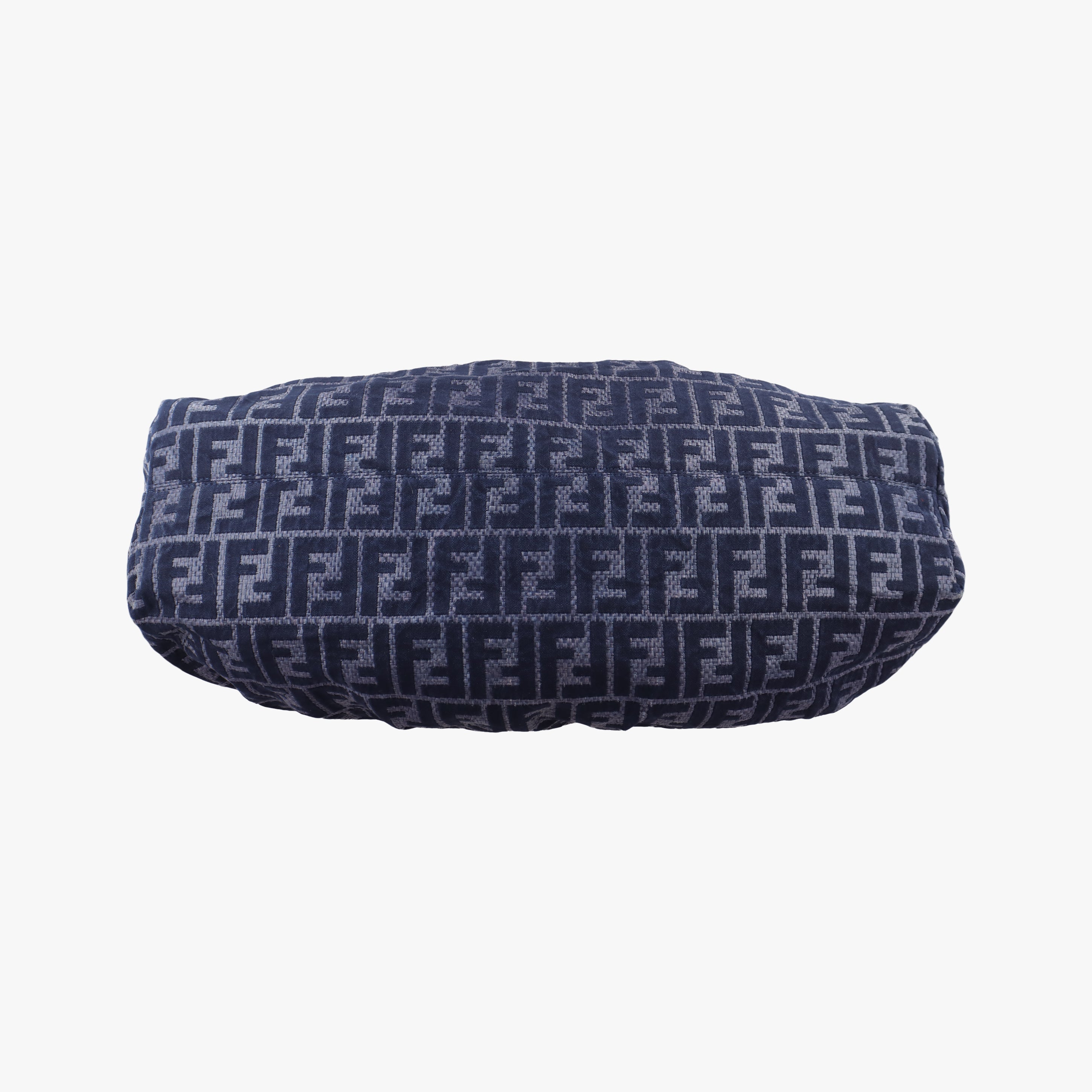 Secondhand Fendi Zucca Print Blue Canvas 8BH186 handbag | stylenewstar