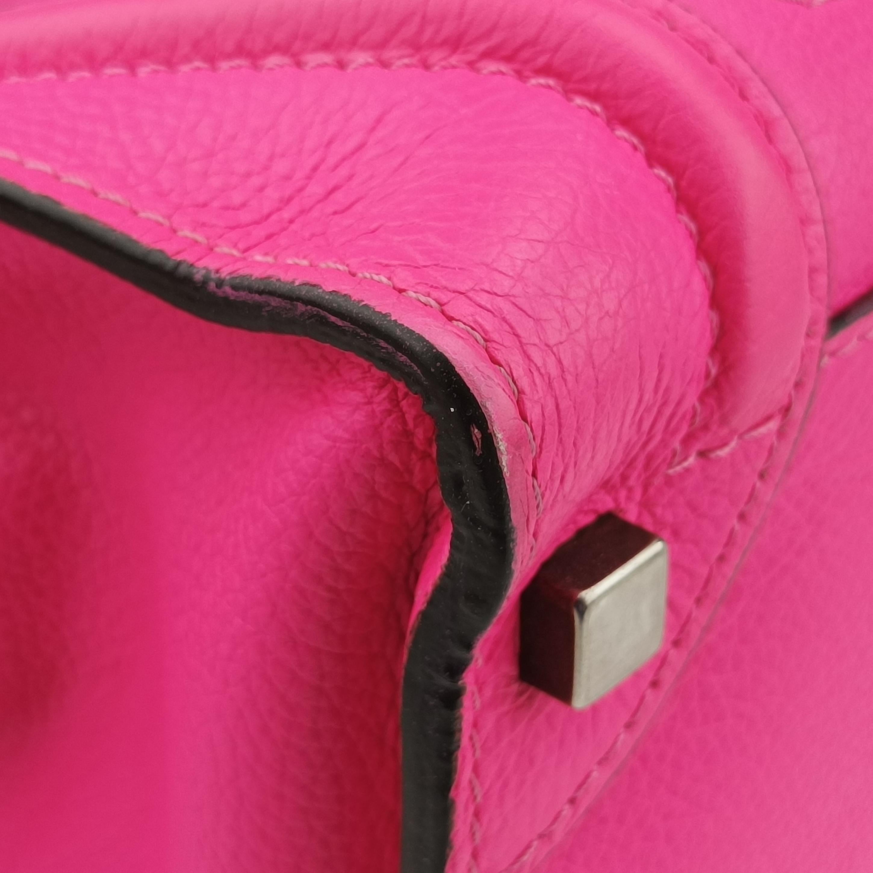 Vintage Celine Luggage Micro shopper Rose leather  handbag | stylenewstar