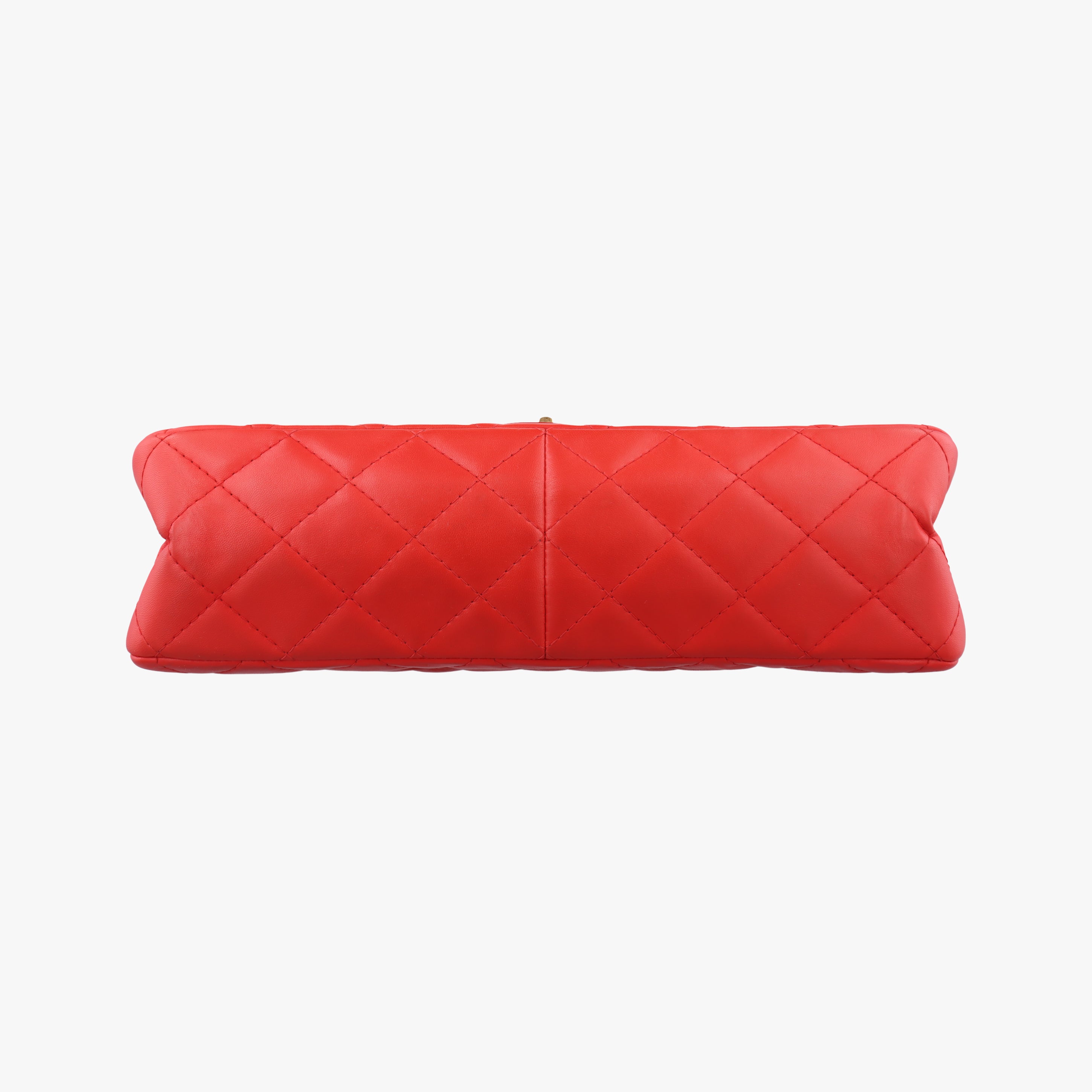Secondhand Chanel 2.55 double flap Matelasse Red lambskin A37590 shoulderbag | stylenewstar