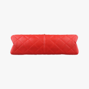 Secondhand Chanel 2.55 double flap Matelasse Red lambskin A37590 shoulderbag | stylenewstar