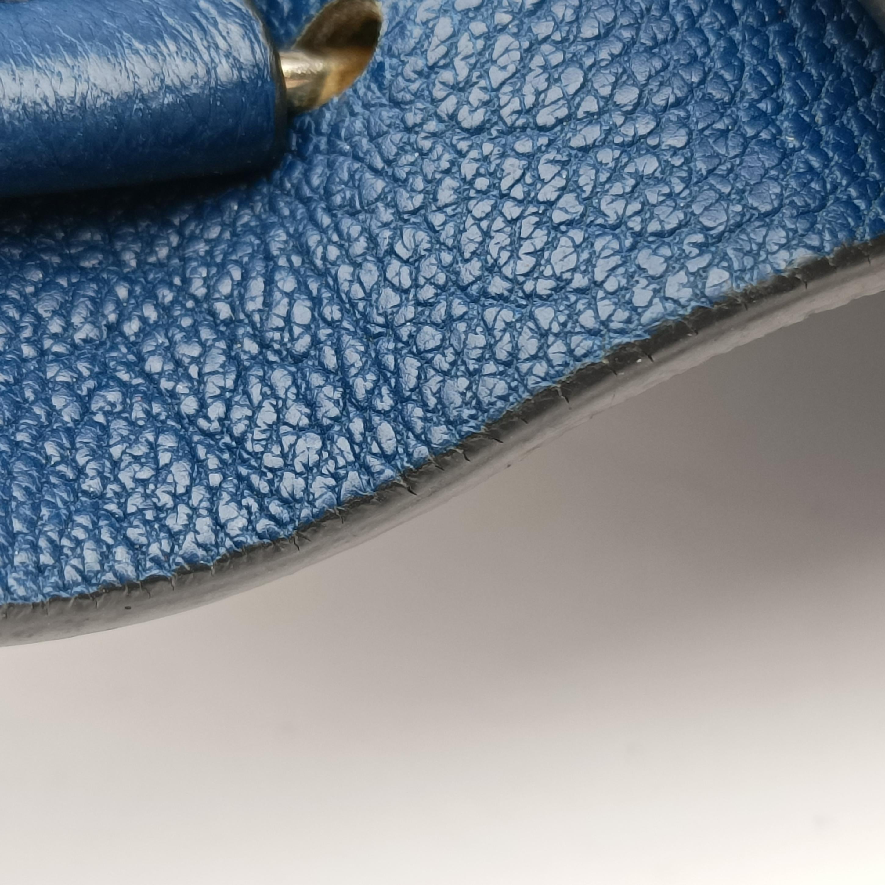 Pre-owned Chloe DREW Navy Leather  shoulderbag | stylenewstar