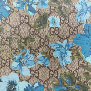 Secondhand Gucci GG Supreme Linea C Blooms GucciGhost Beige x Multicolour PVC coated canvas 414476 shoulderbag | stylenewstar